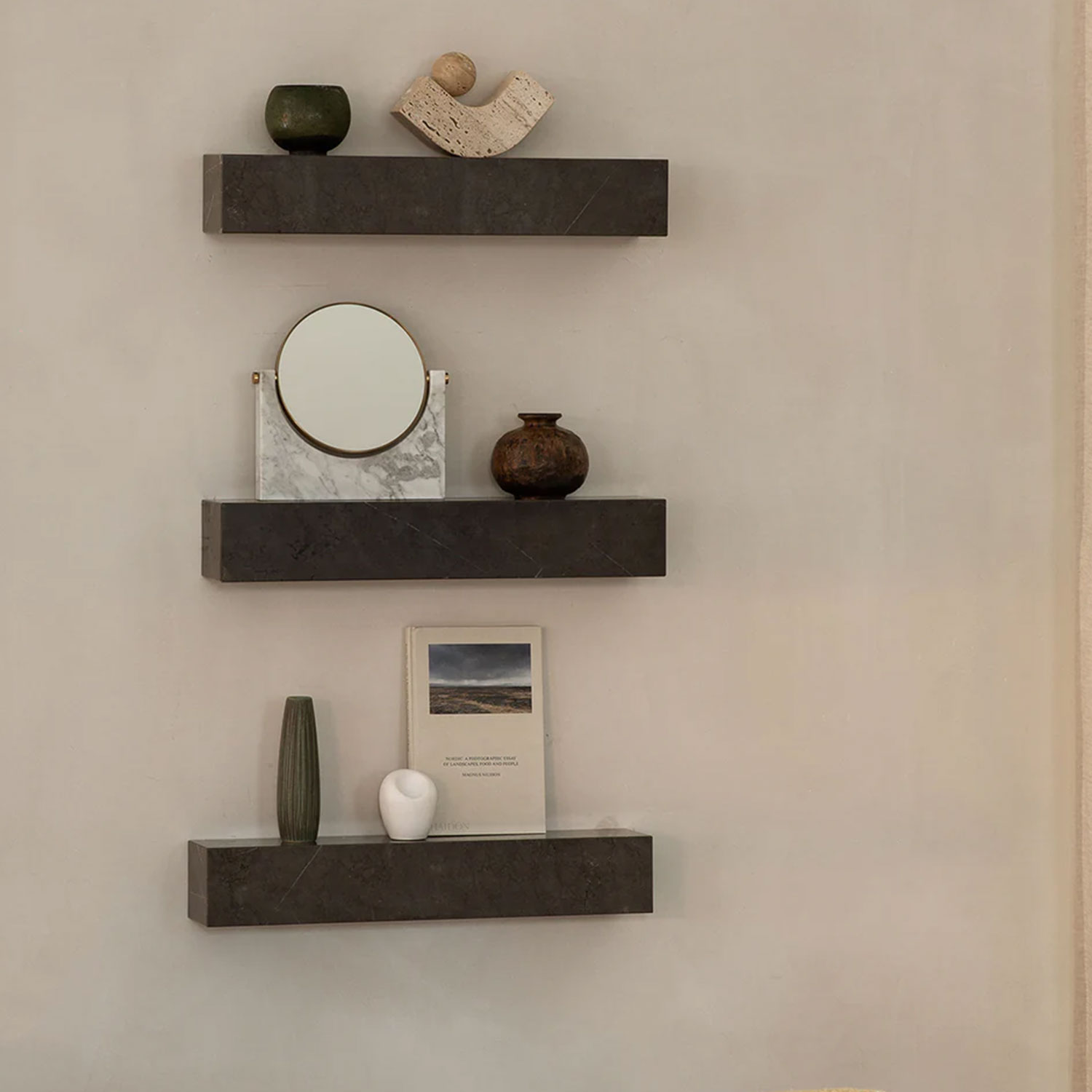Audo - Plinth Shelf grau