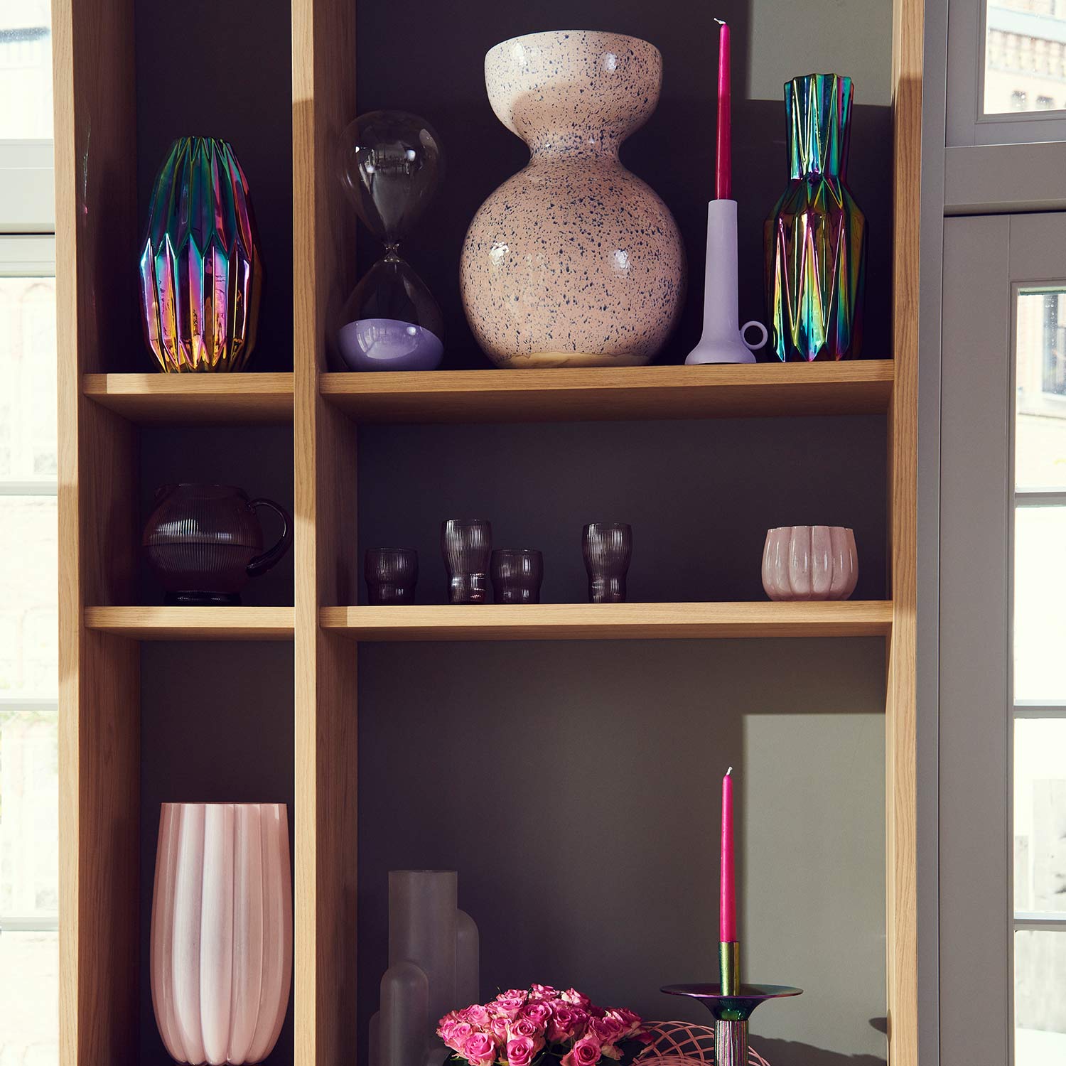 pols potten oily folds vase l regal 99077