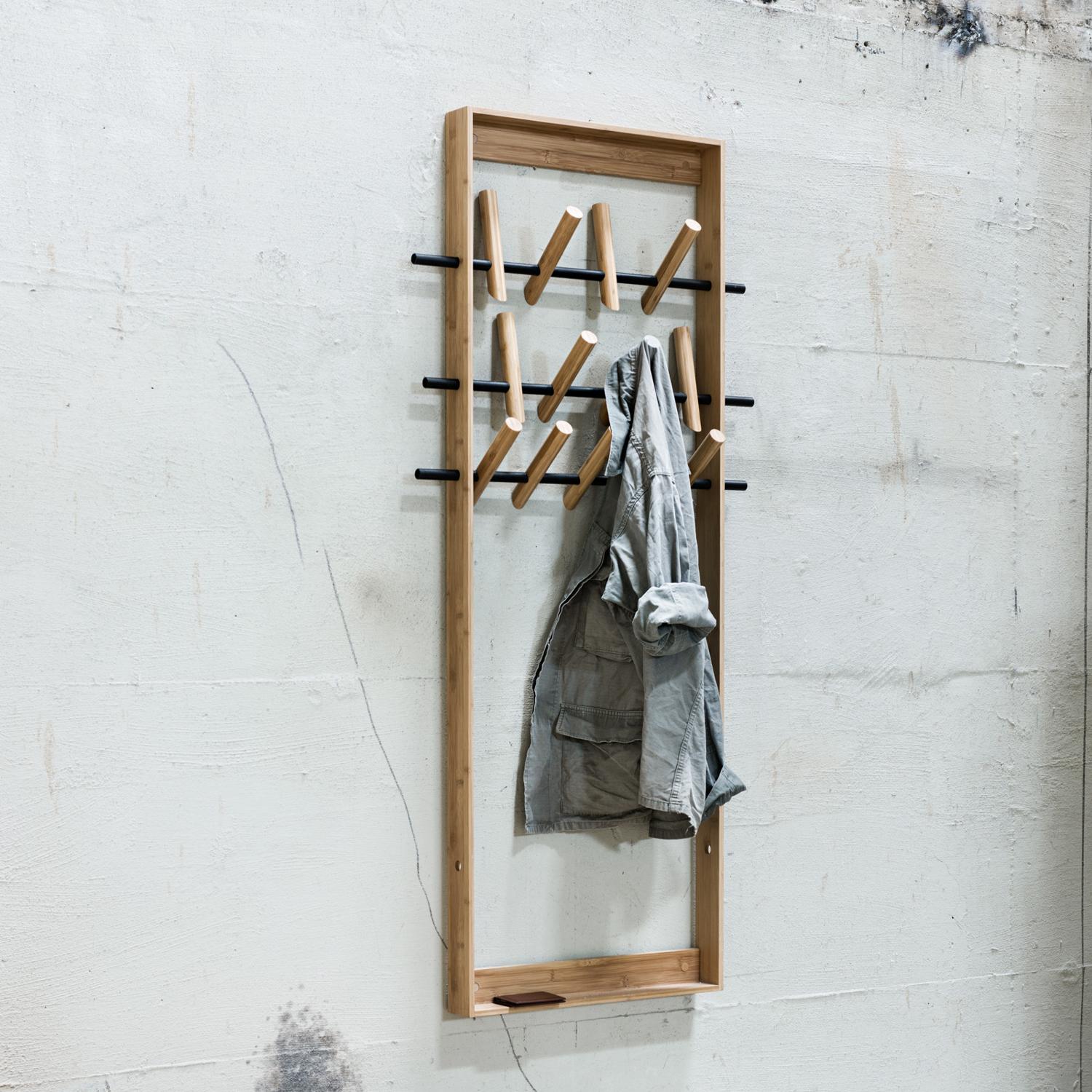 We Do Wood Coat Frame bamboo 61929