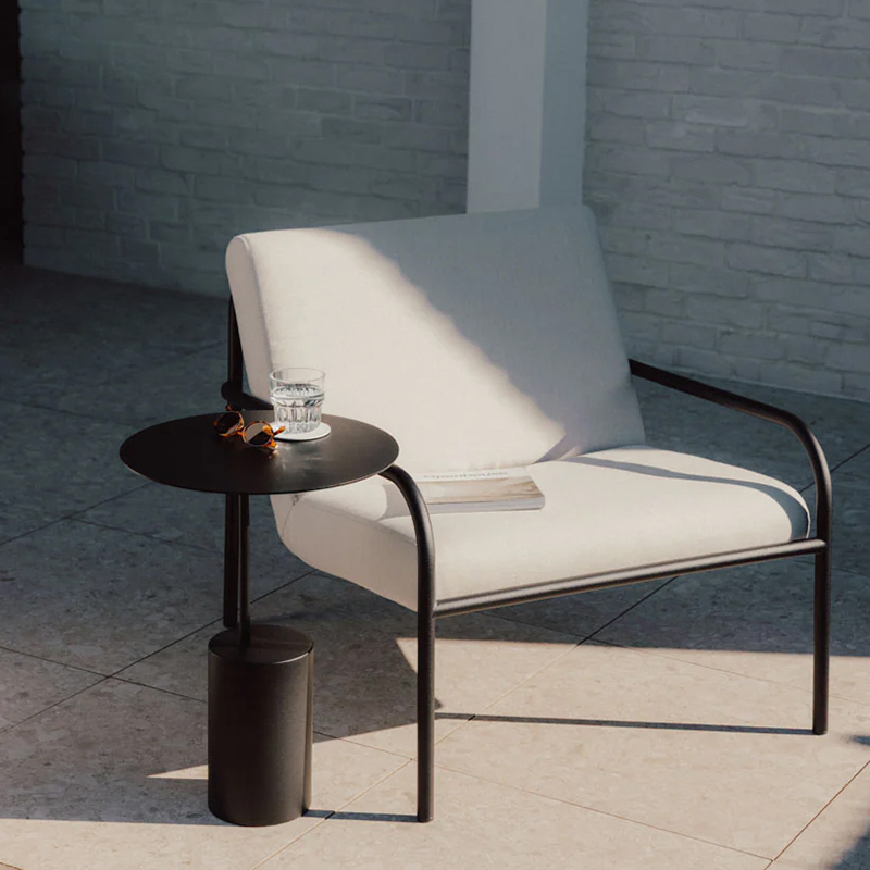 Metallbude - Ciro Beistelltisch pink lemonade