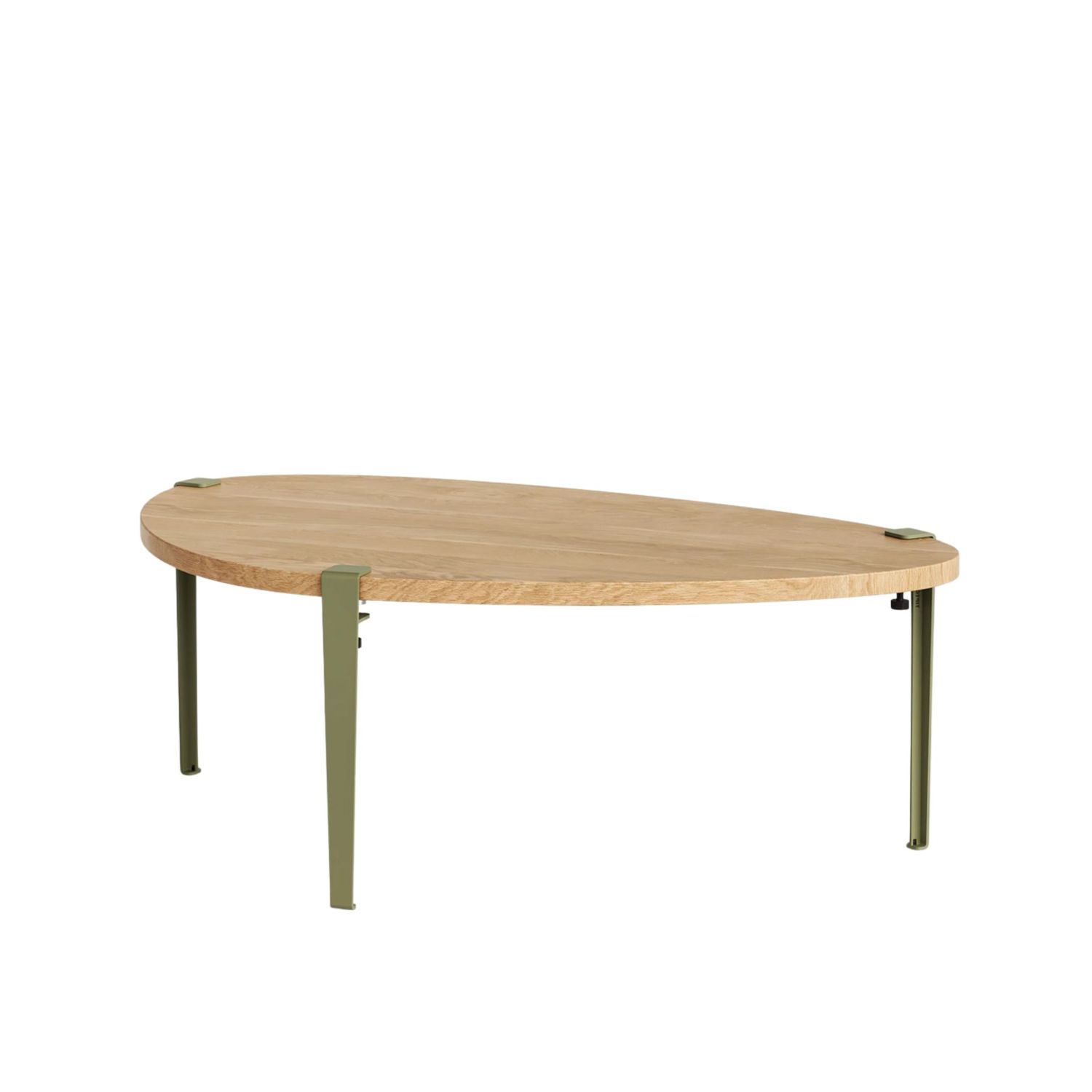 Tiptoe - Couchtisch 120 x 75 cm khakigrün