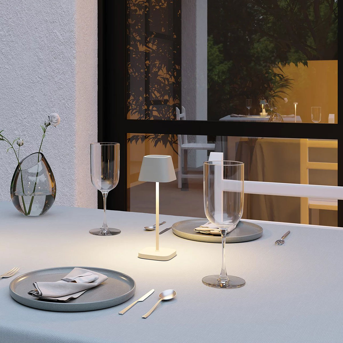 blomus - KODU Mobile LED Leuchte schwarz
