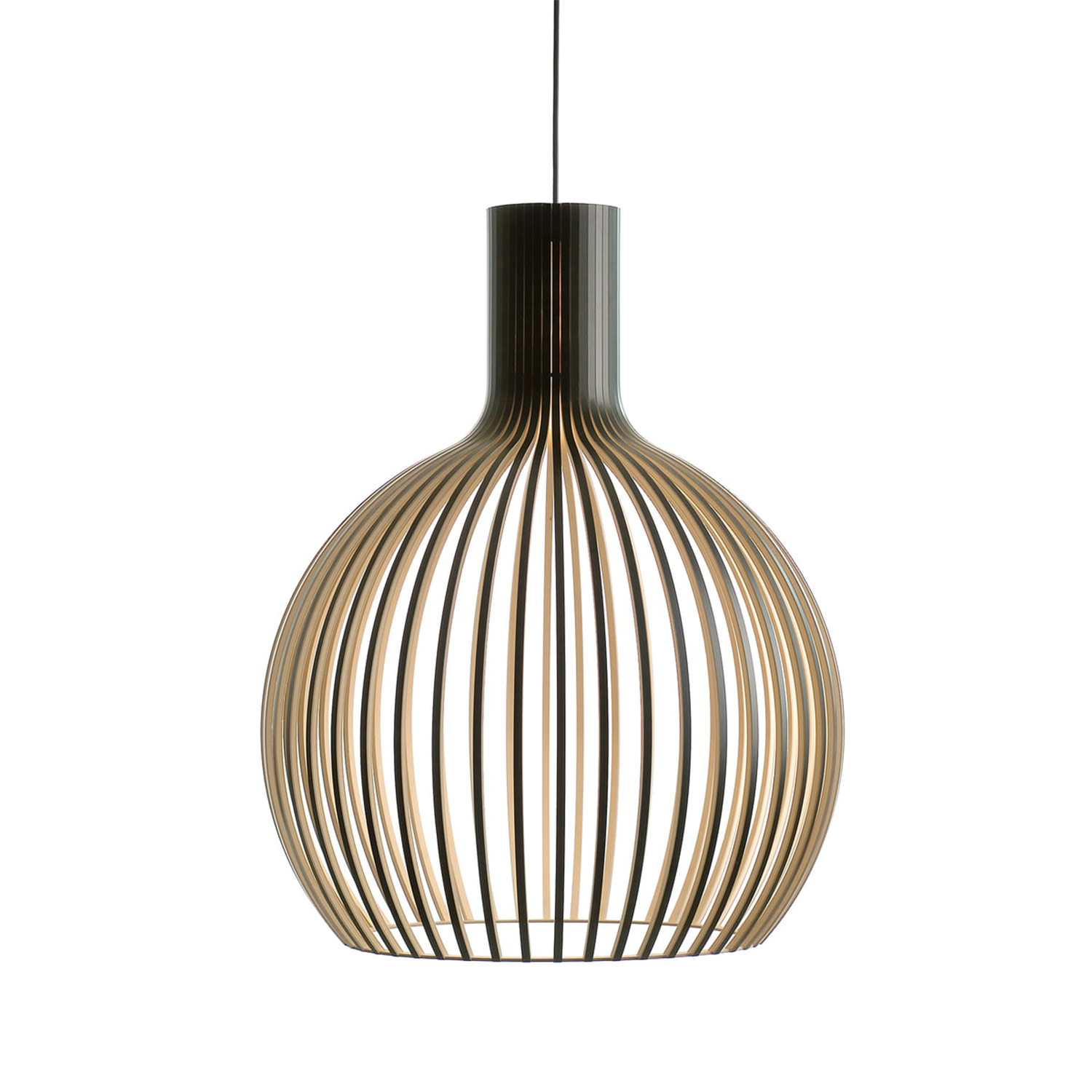 secto design octo pendelleuchte schwarz 72168