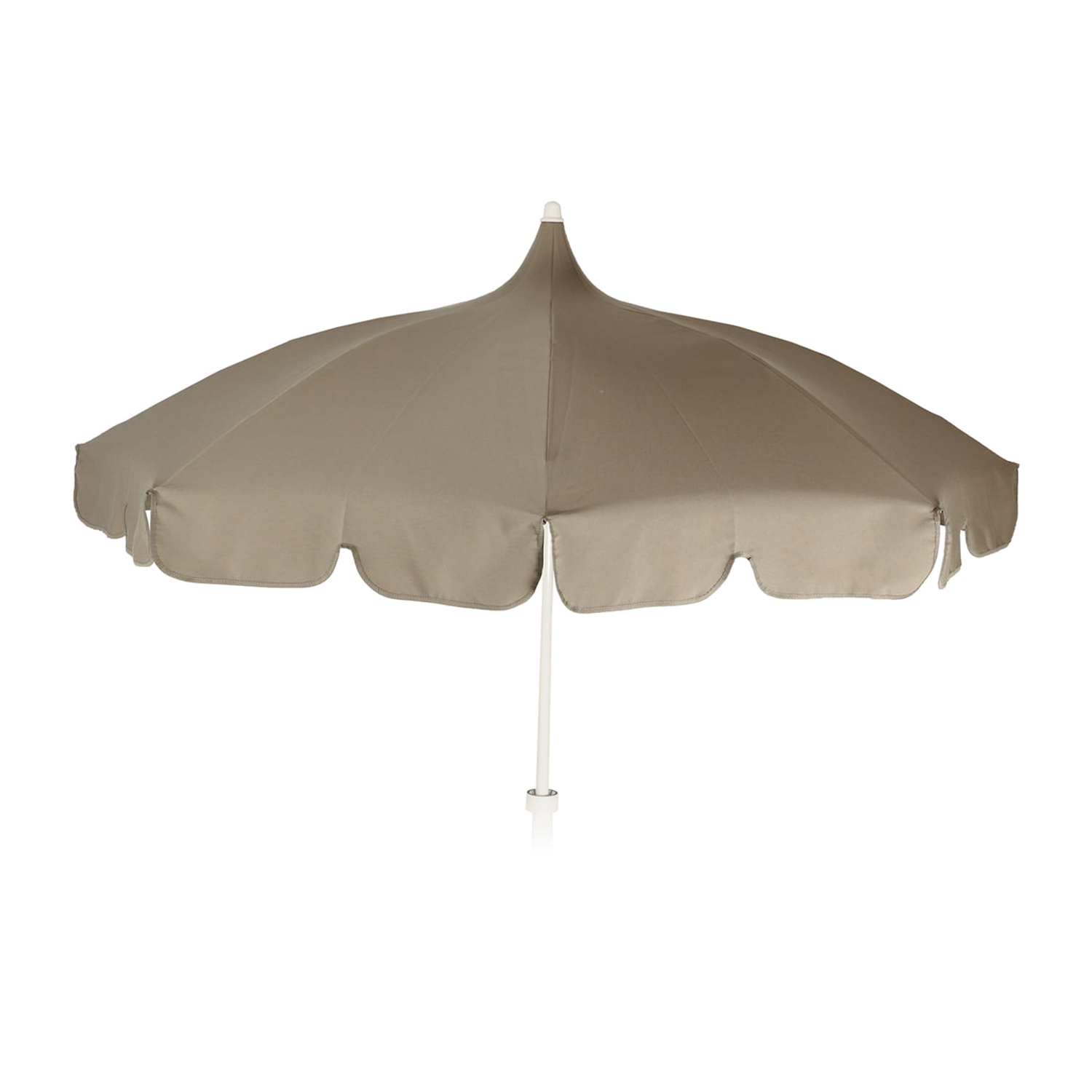 jan kurtz pagoda sonnenschirm taupe 250 cm 78281