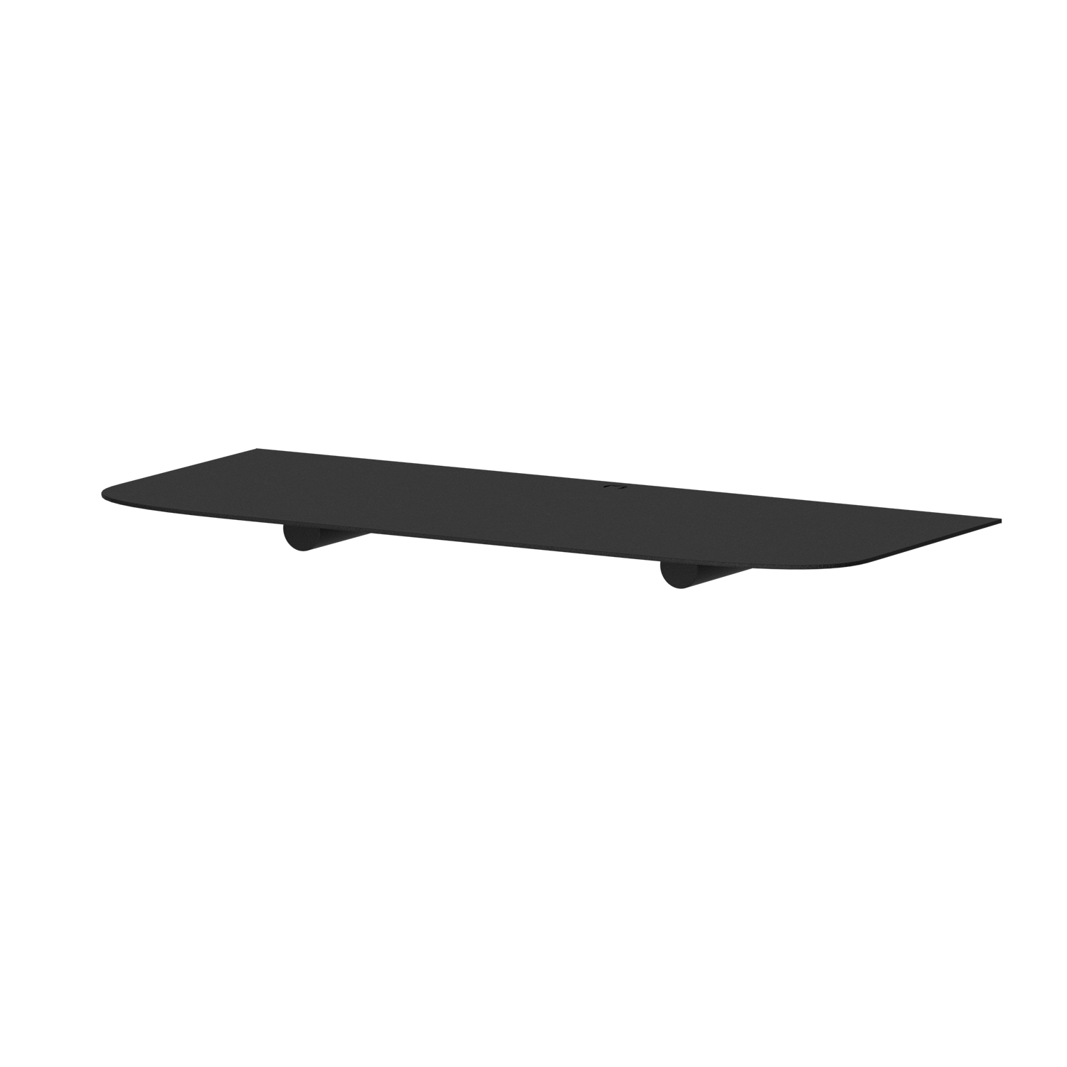 Metallbude - Lenn Wandregal 40 cm schwarz