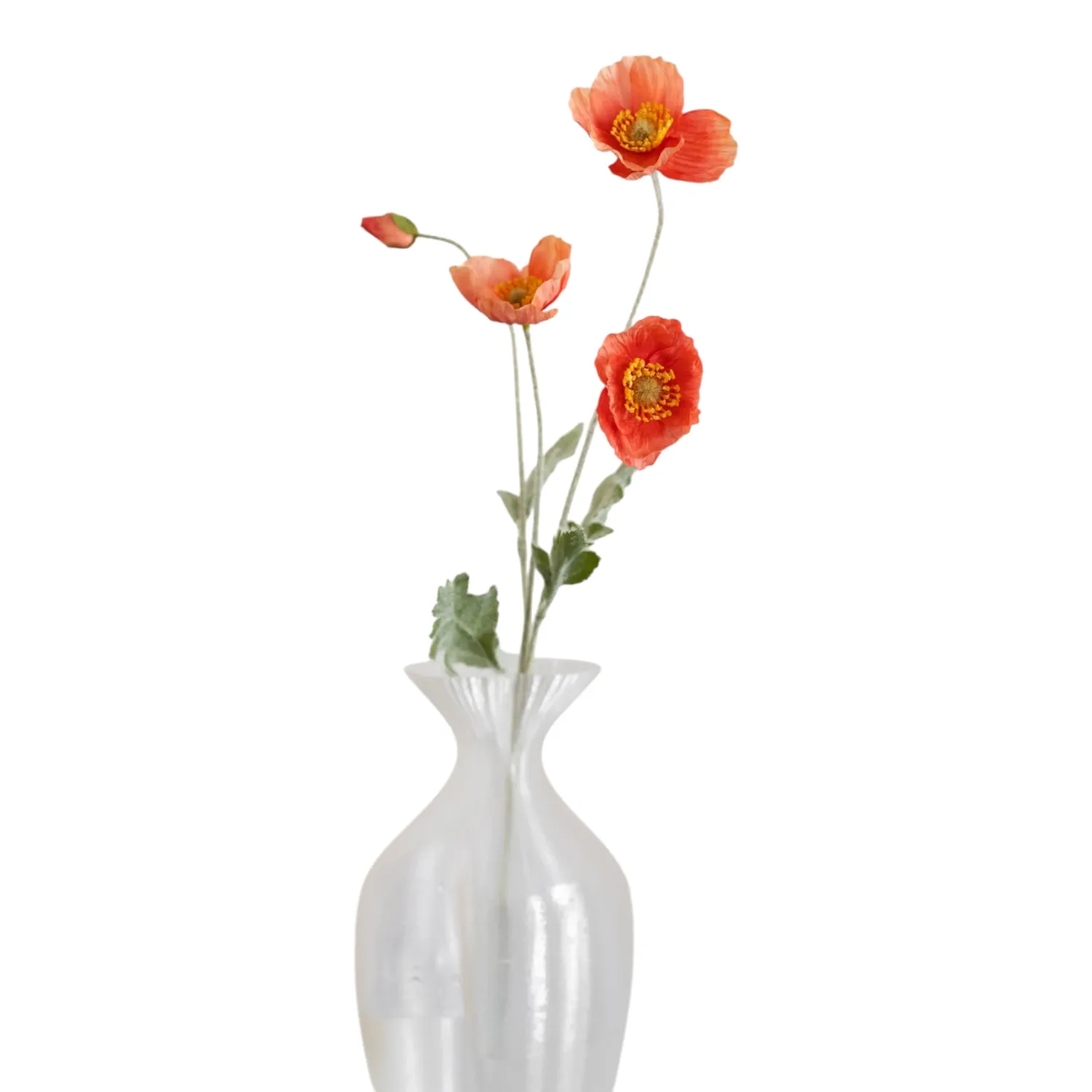 BLOOM OBJECTS - Mohn Kunstblume rot