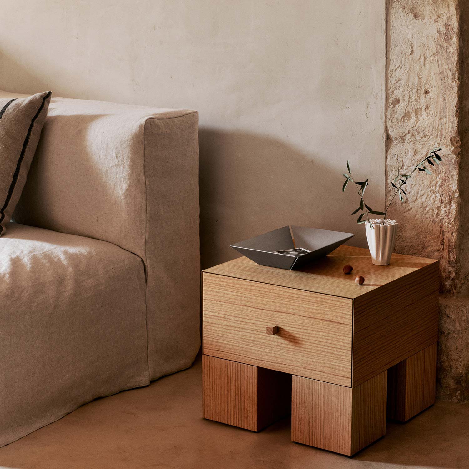 Ferm Living - Dedali Vase off-white small
