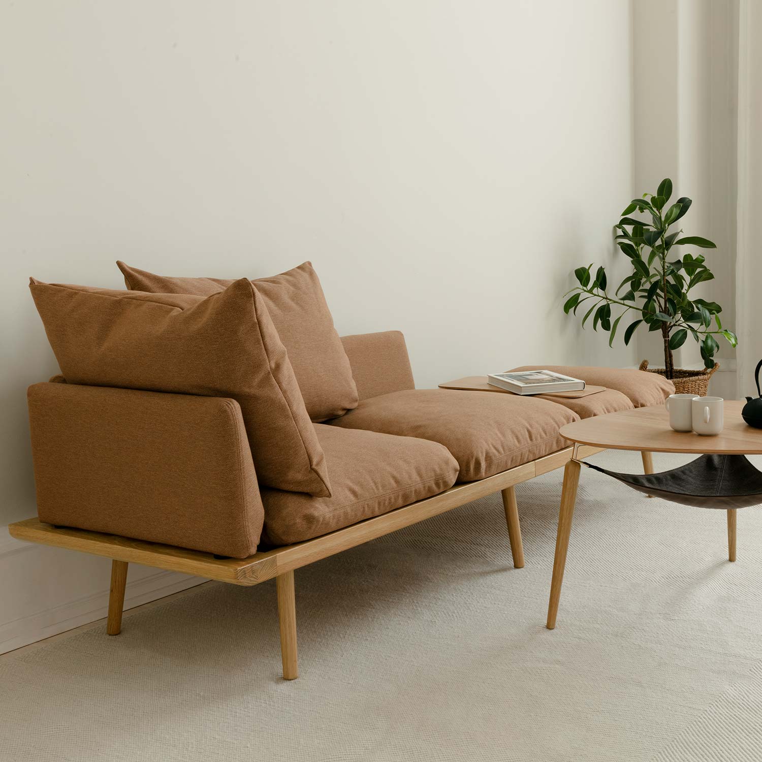 sugar brown eiche 3 sitzer lounge around umage 86256