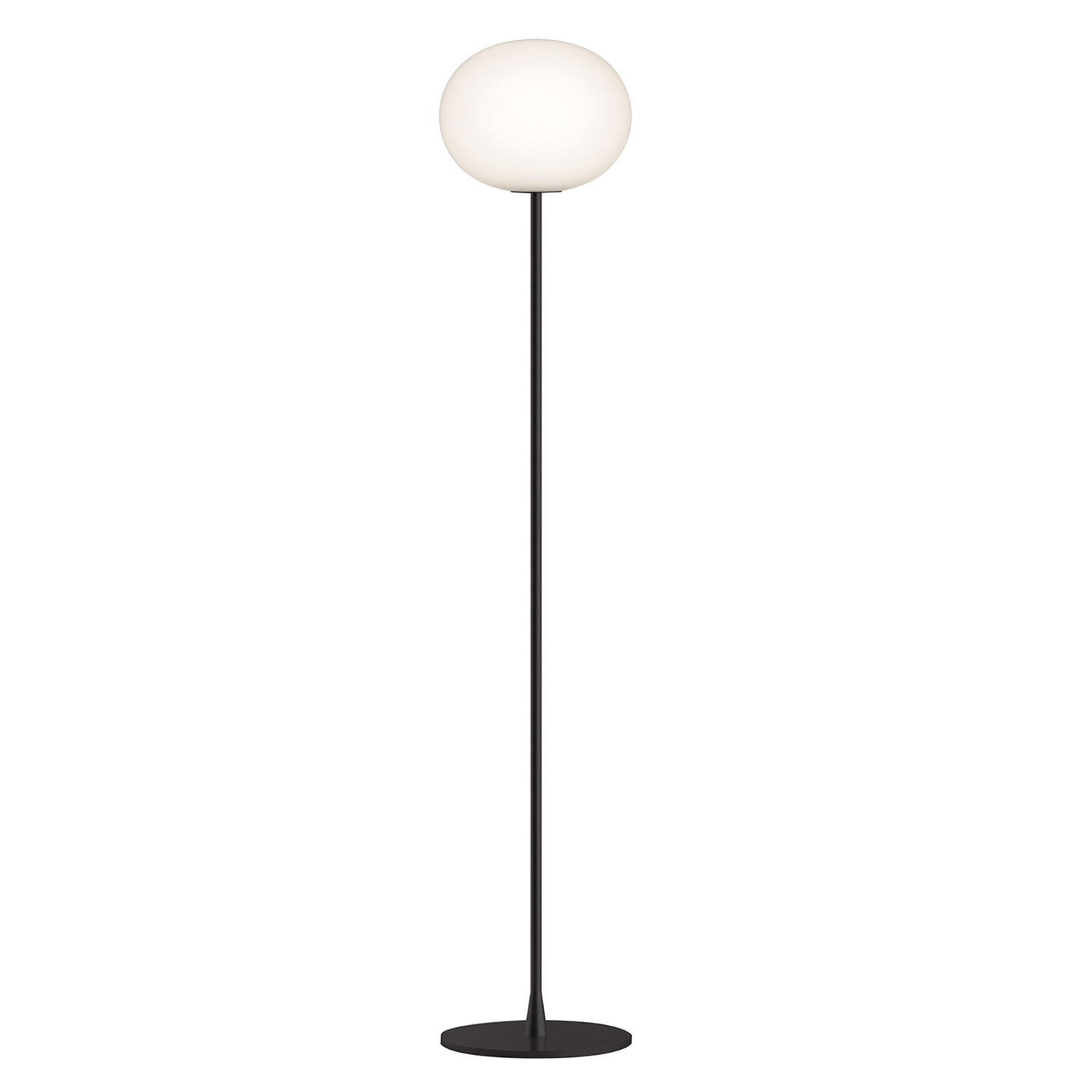 flos glo ball floor 2 schwarz F3032031 64256