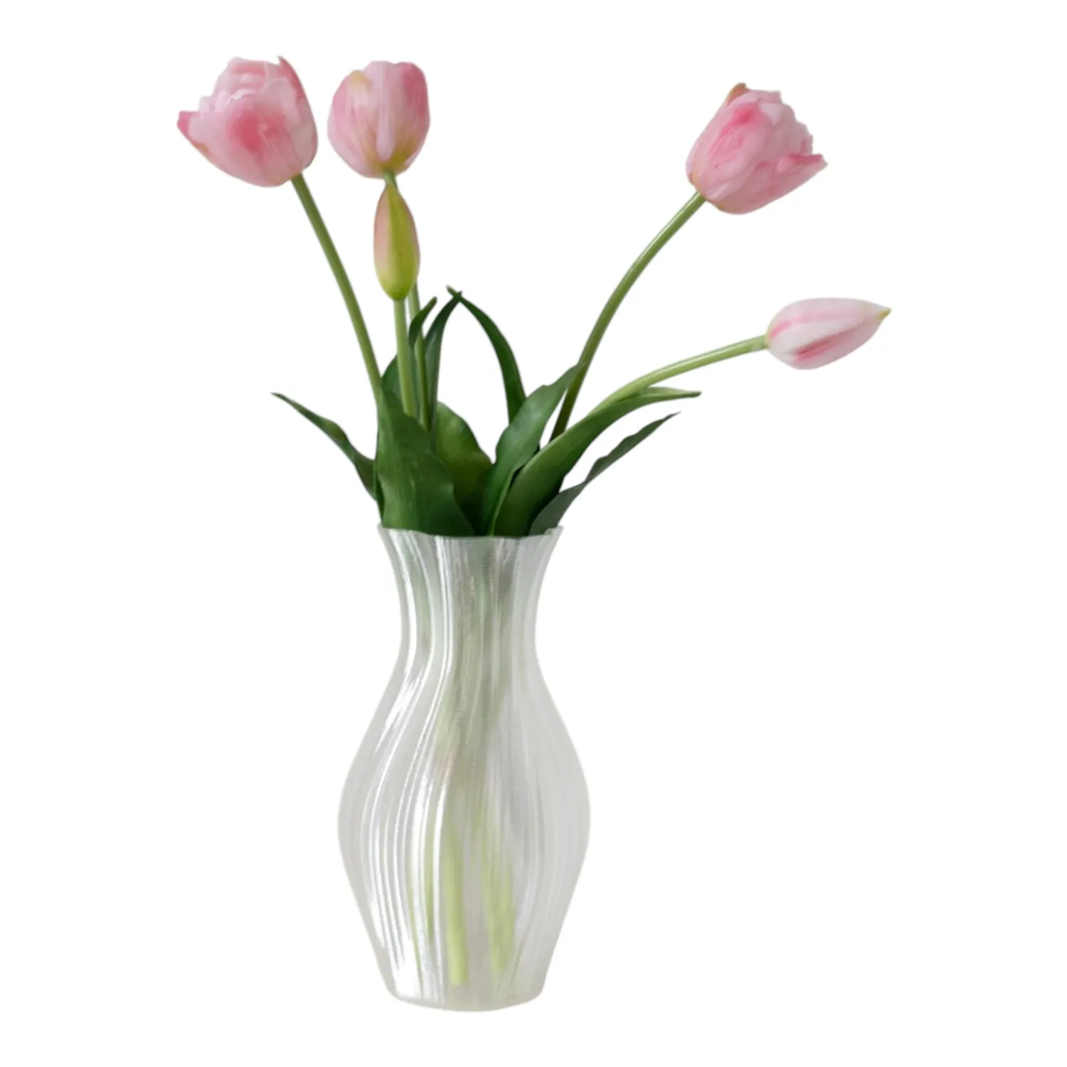 BLOOM OBJECTS - Tulpen mehrlagig Kunstblumen hellrosa