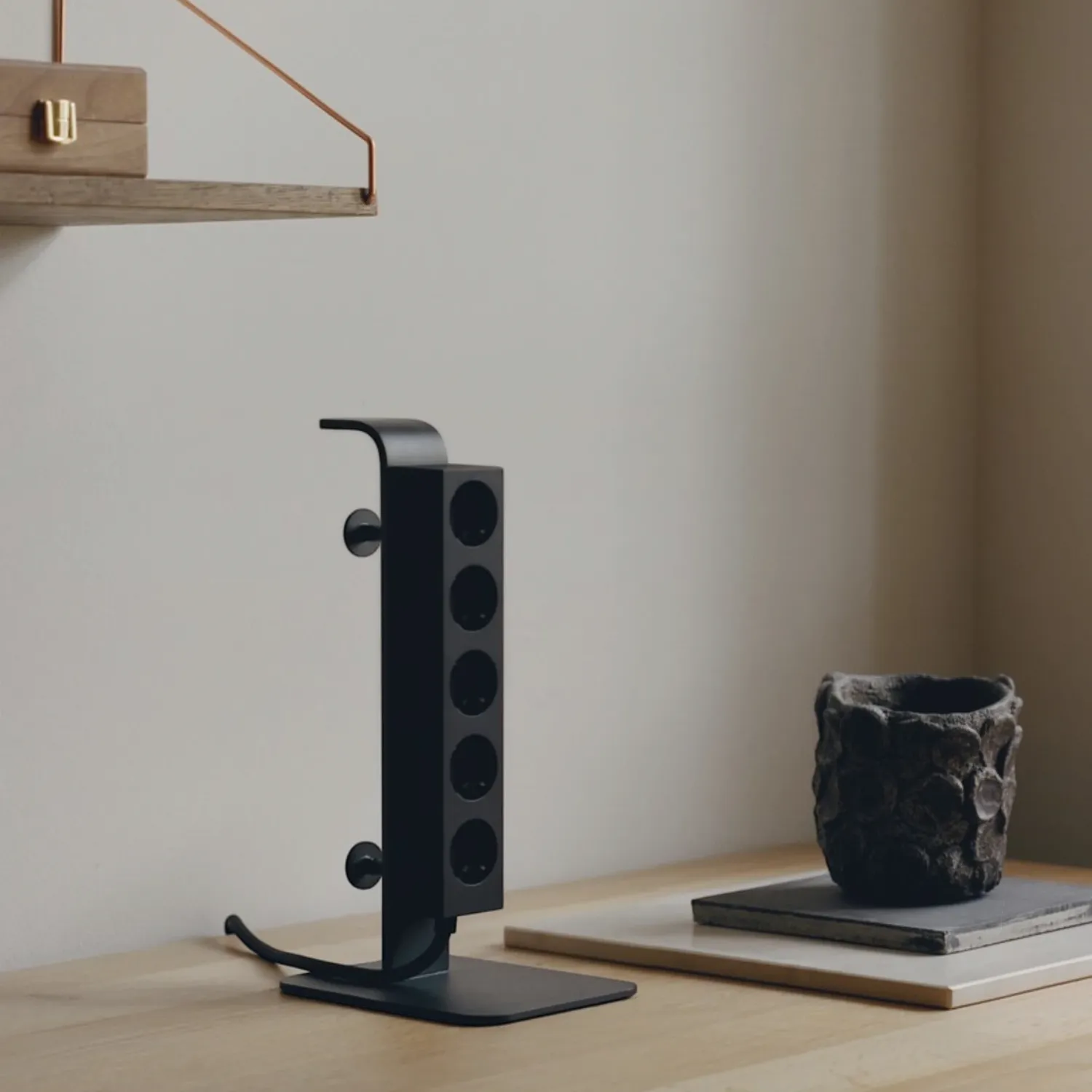 Pedestal - Power Beam 2 m charcoal