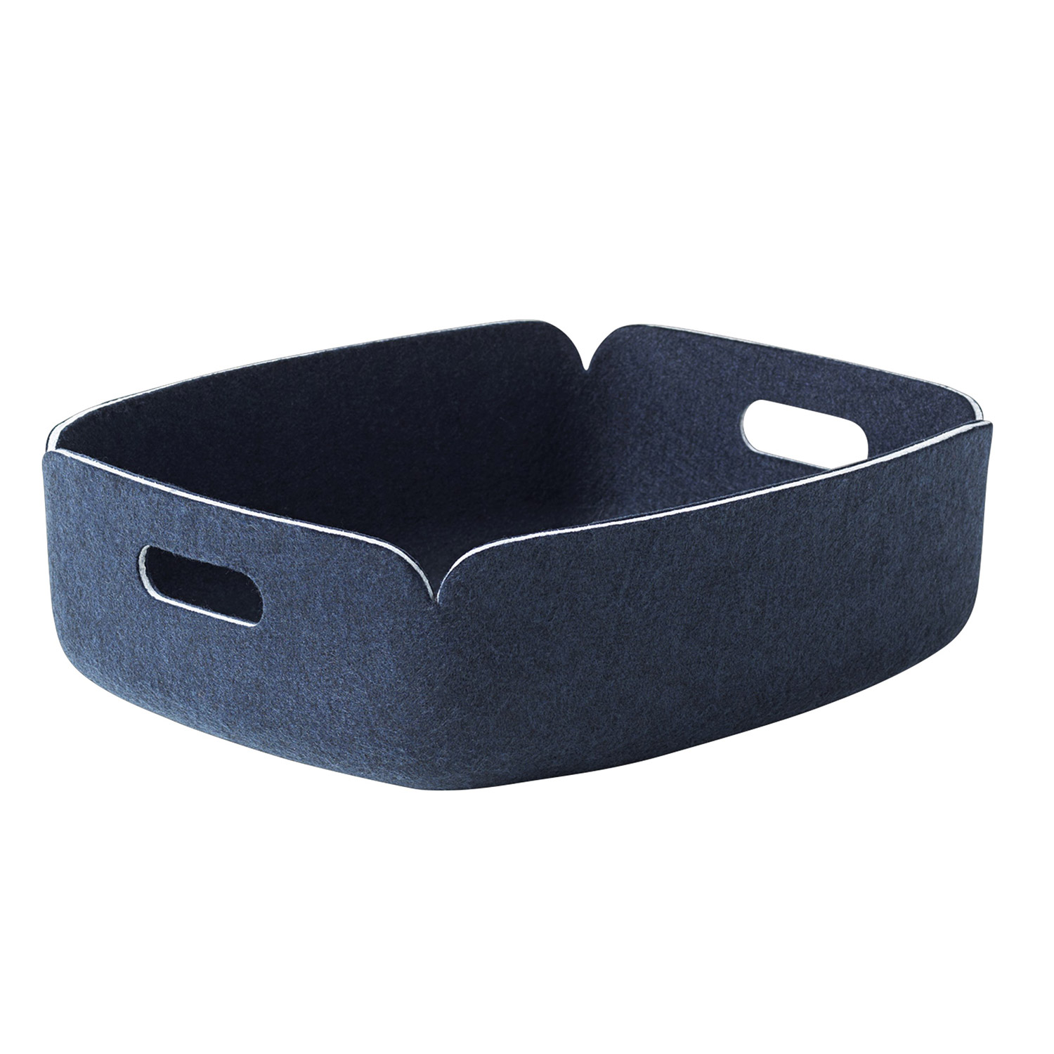 muuto restore tray midnight blue 57158