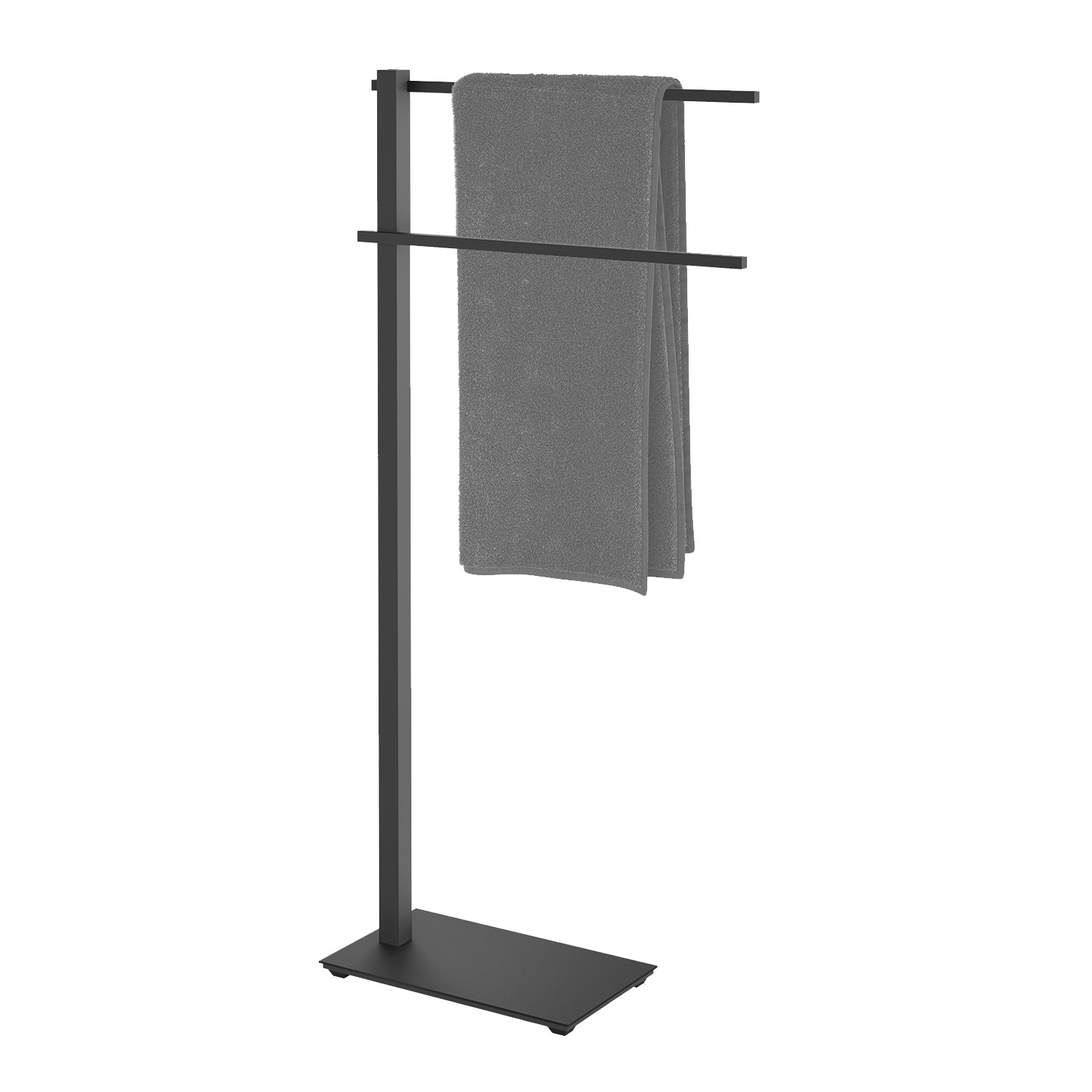 zack carvo handtuchstaender schwarz handtuch 90693