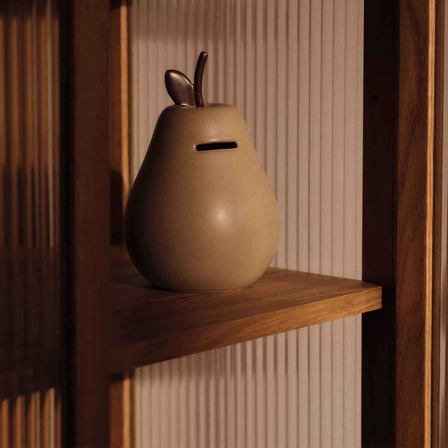 Ferm Living - Pear Spardose kaschmir
