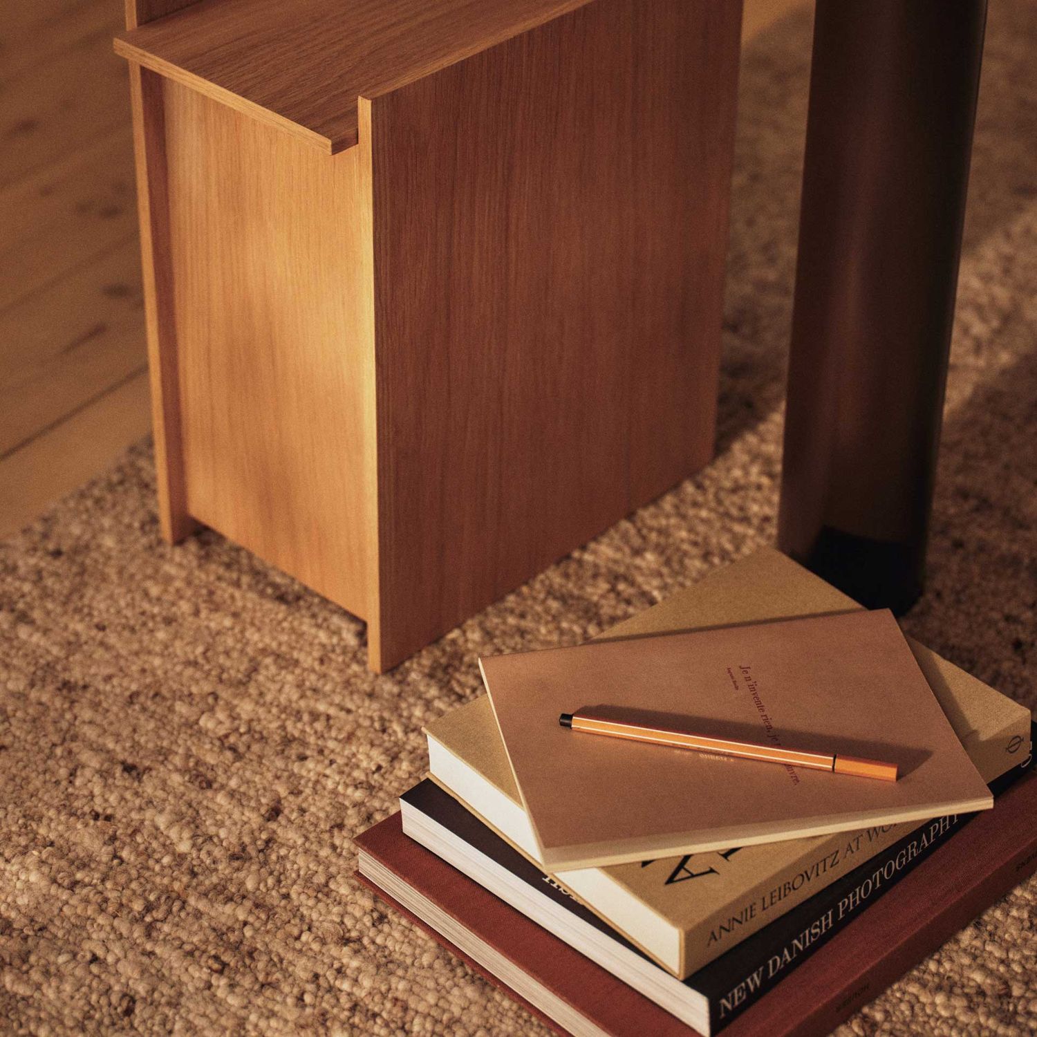 Ferm Living - Seifa Teppich 140x200 hazel melange