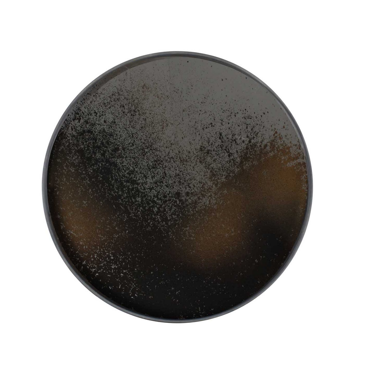Ethnicraft Notre Monde 20301 Tablett Heavy Aged Mirror Tray 48x48x4 1