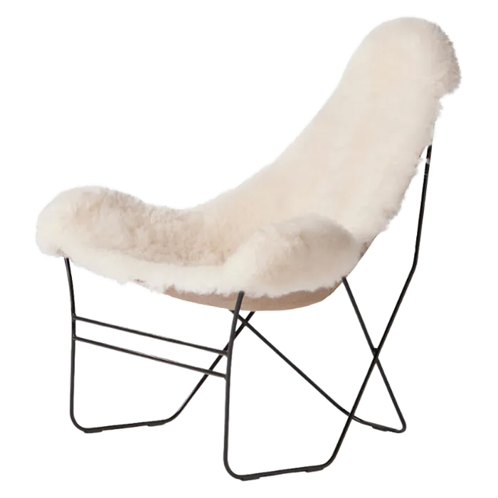 cuero valhalla shorn white icelandic sheepskin schwarz 98242