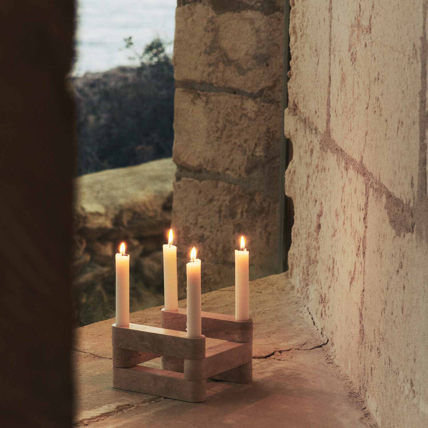 Ferm Living - Newel Modulares Kerzenhalter-4er-Set