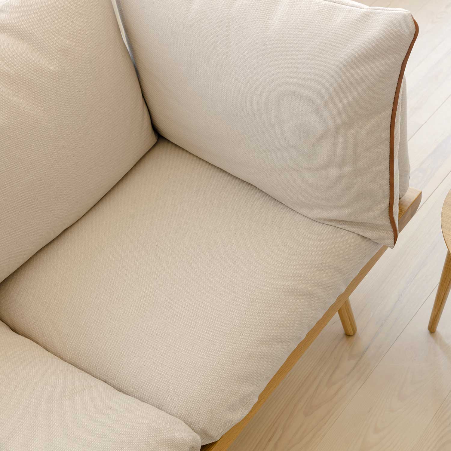 sofa lounge around umage white sand 86252