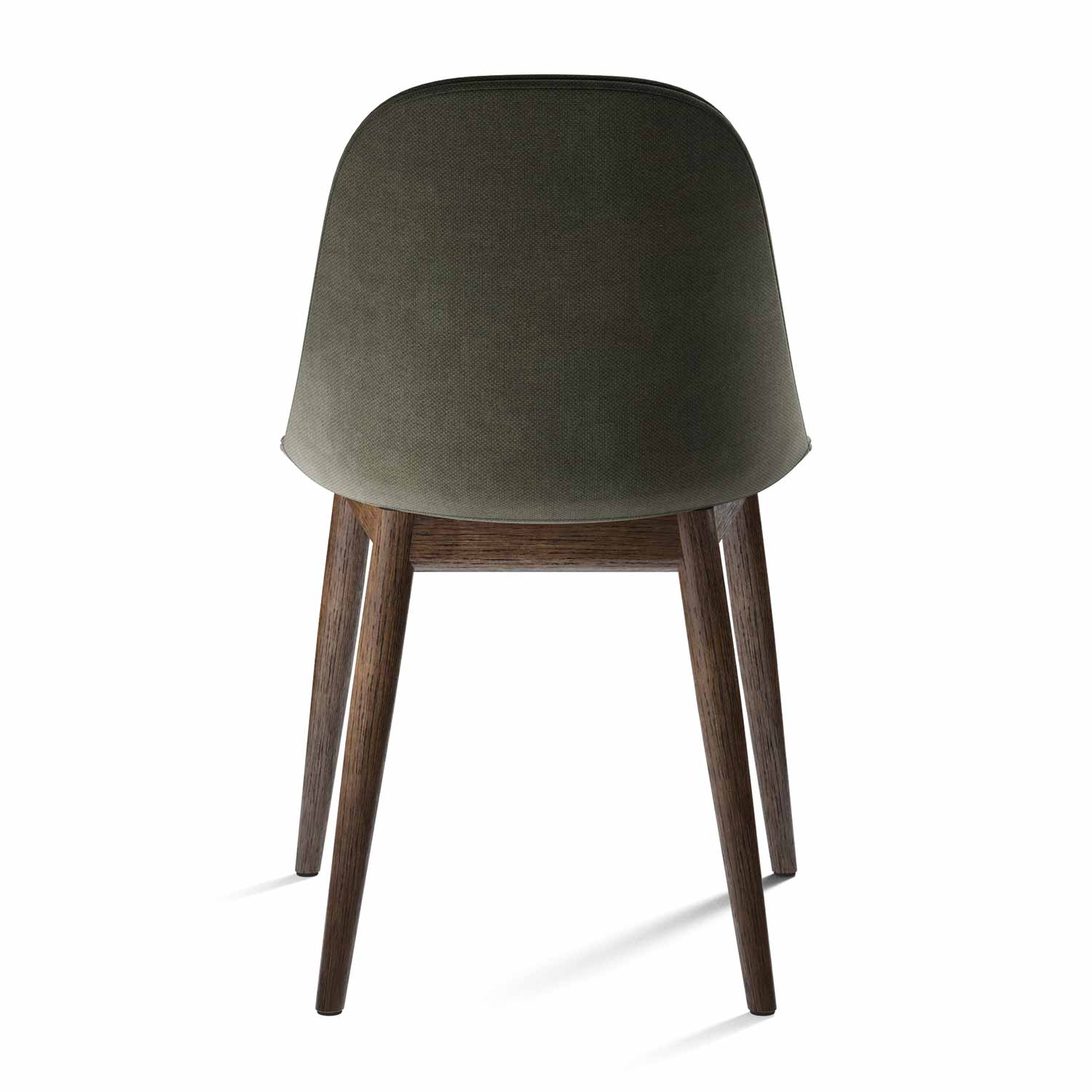 Audo - Harbour Holz/gepolstert niedrig Dark Oak/Fiord