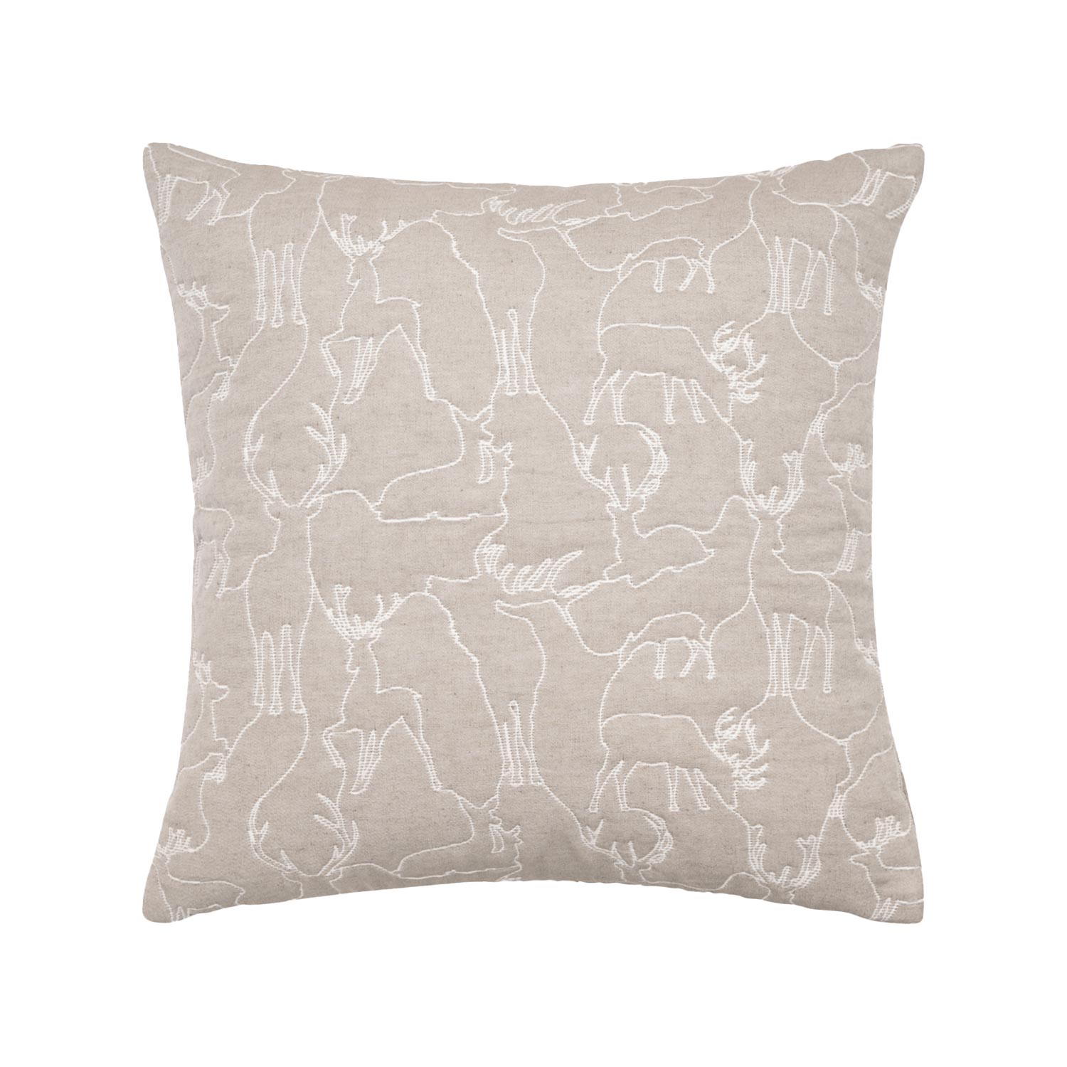 pad - Wild Deer Kissenhülle 50 x 50 cm beige