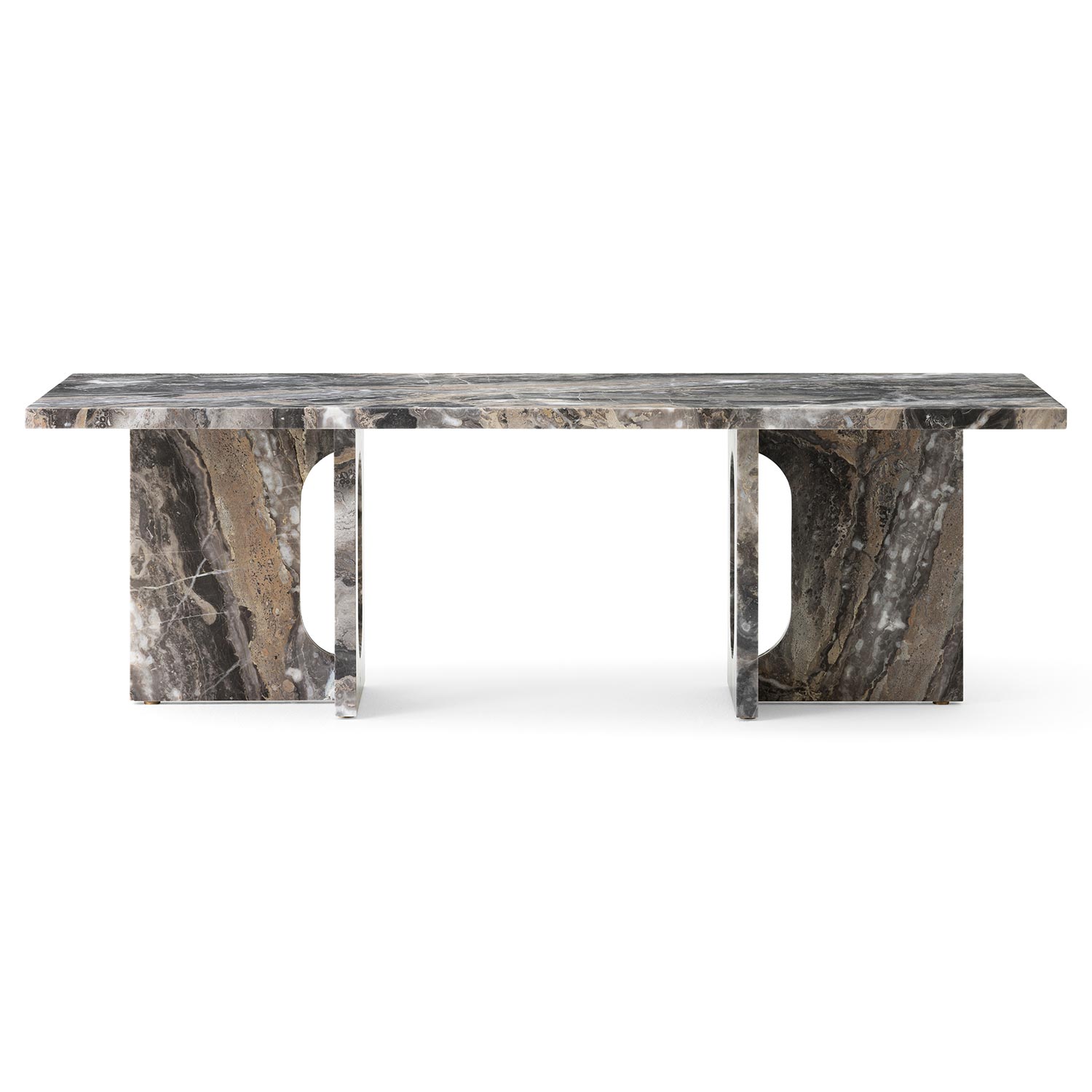 Audo - Androgyne Loungetisch Stein/Marmor Grey Galaxy Marble