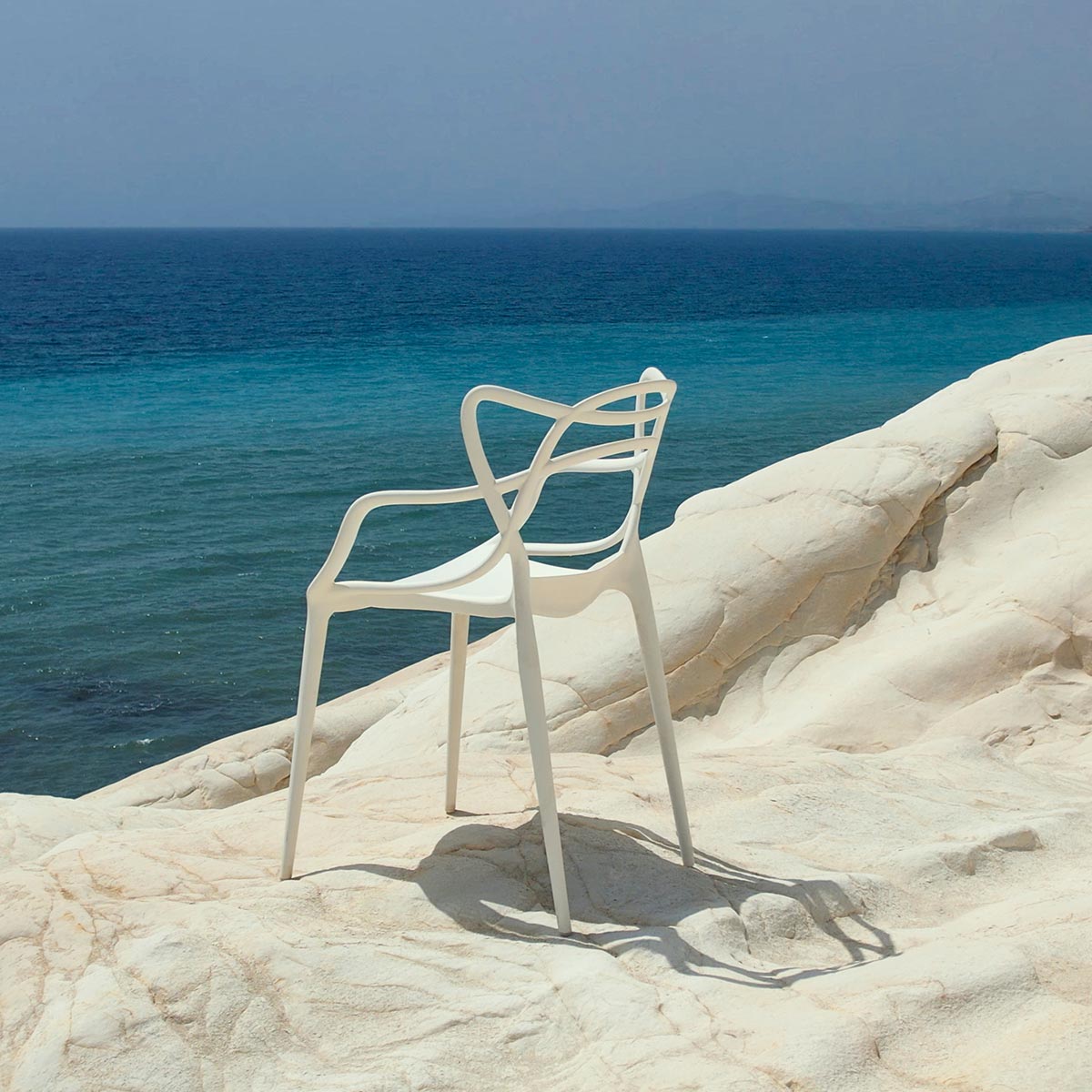 kartell masters sedia stuhl weiss 83783