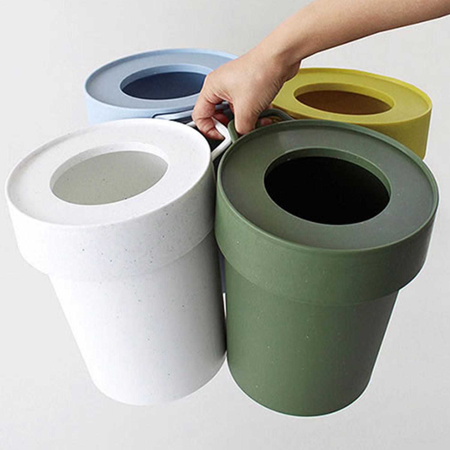 Hachiman - Taptrash Eimer 10 Liter hellblau