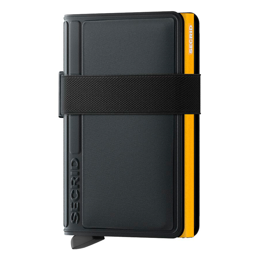 secrid Bandwallet TPU schwarz ocker 105253