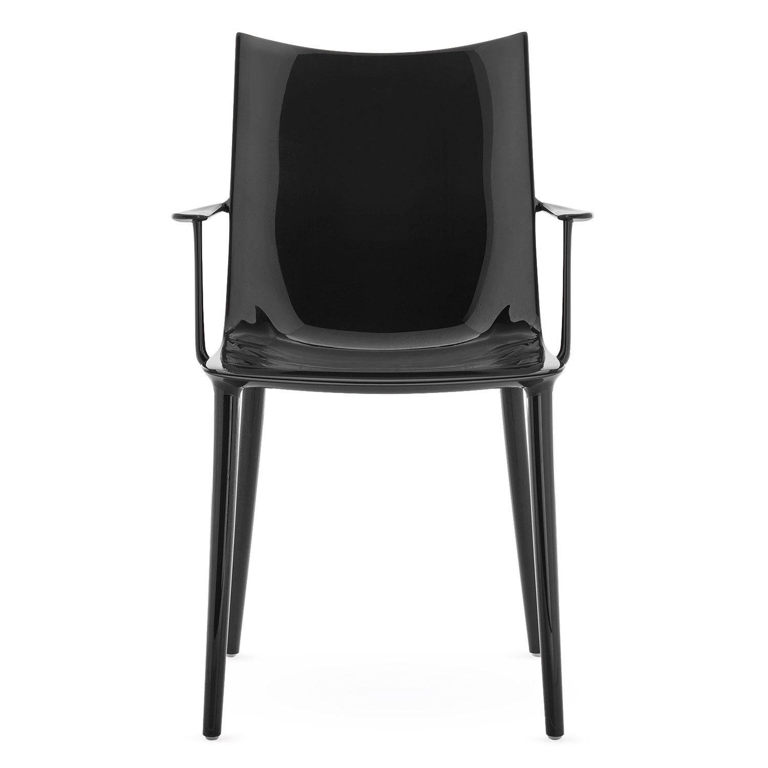 Kartell - H.H.H. Stuhl Hochglanz bordeaux