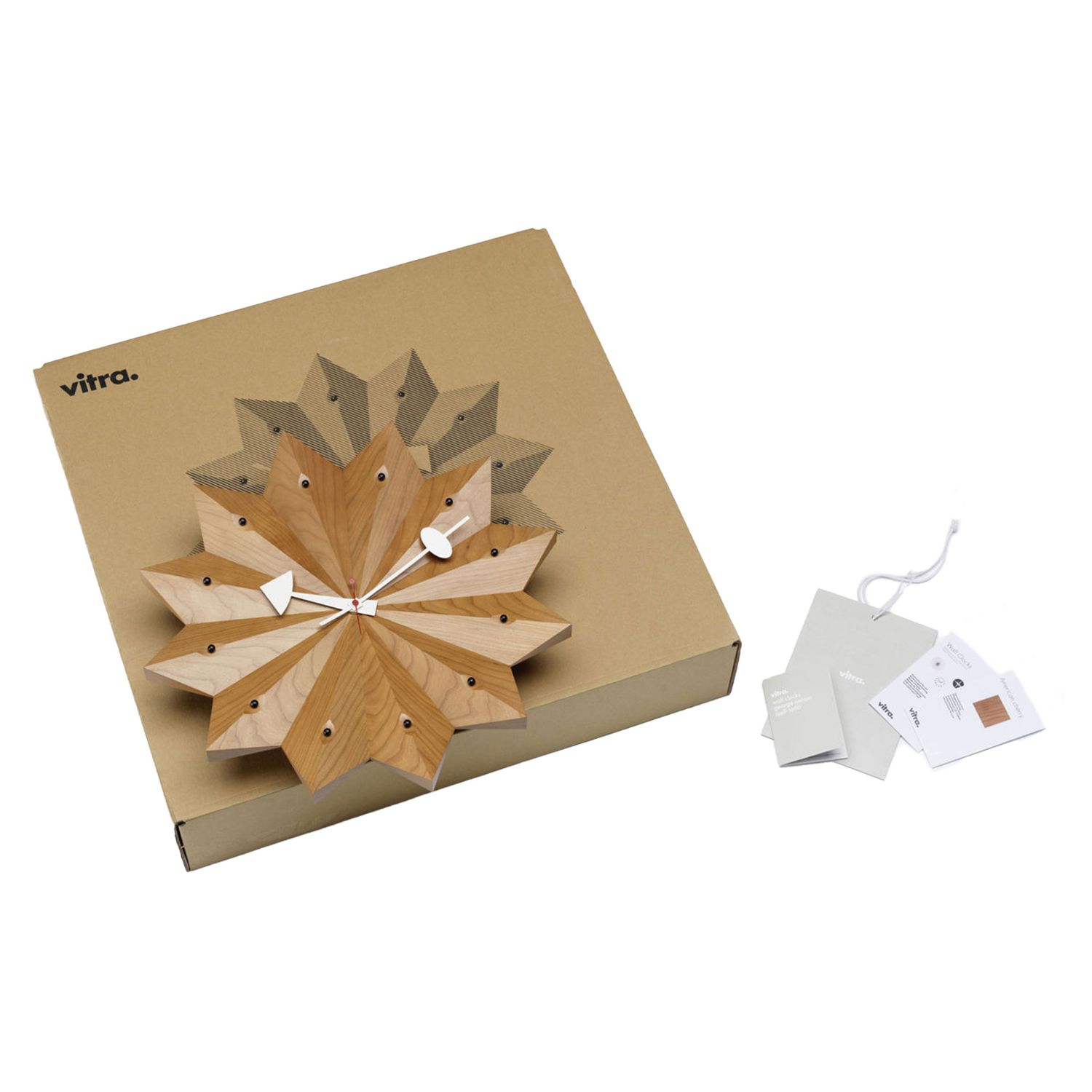 Vitra - Fan Clock kirsche