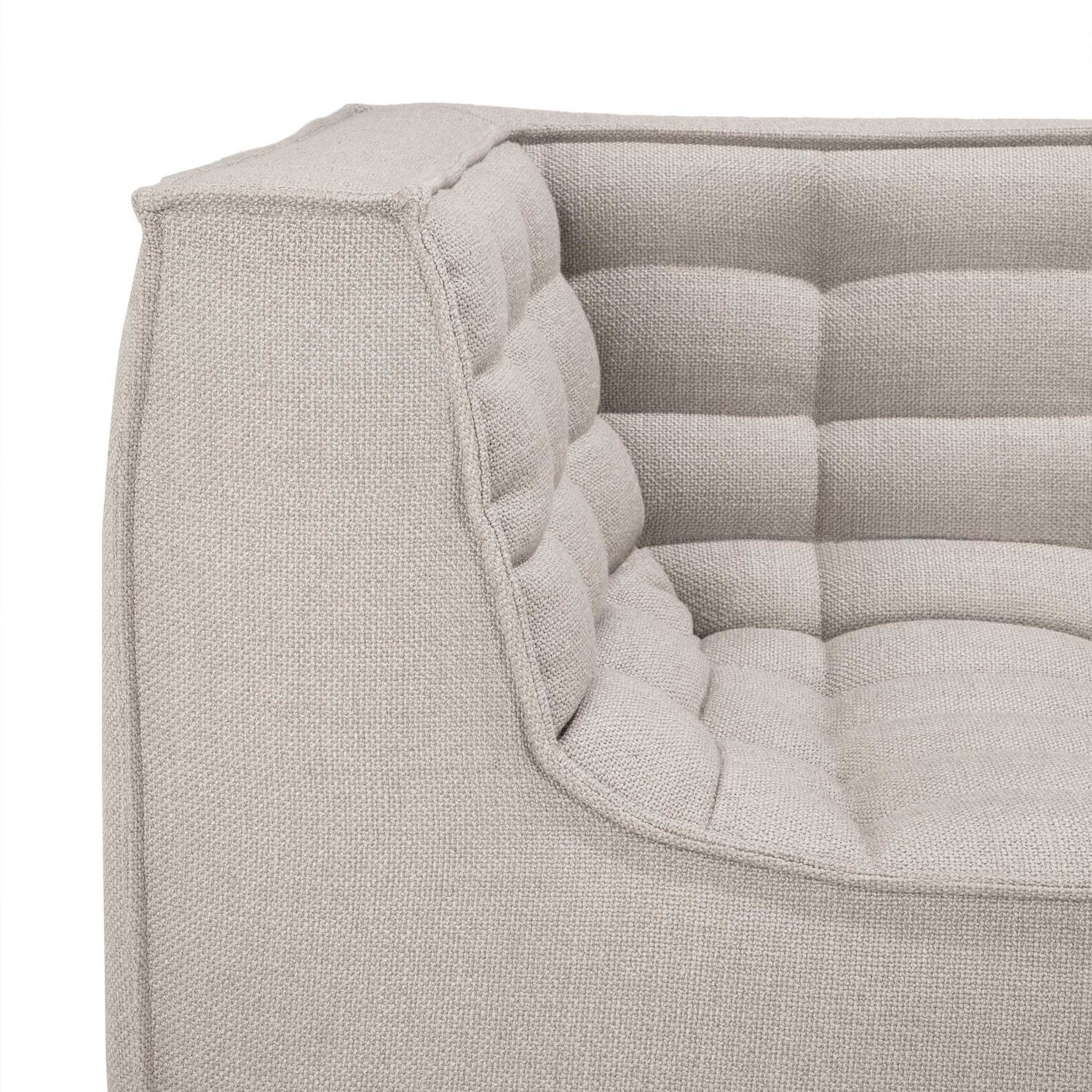Ethnicraft - N701 Sofa beige 2 Sitzer