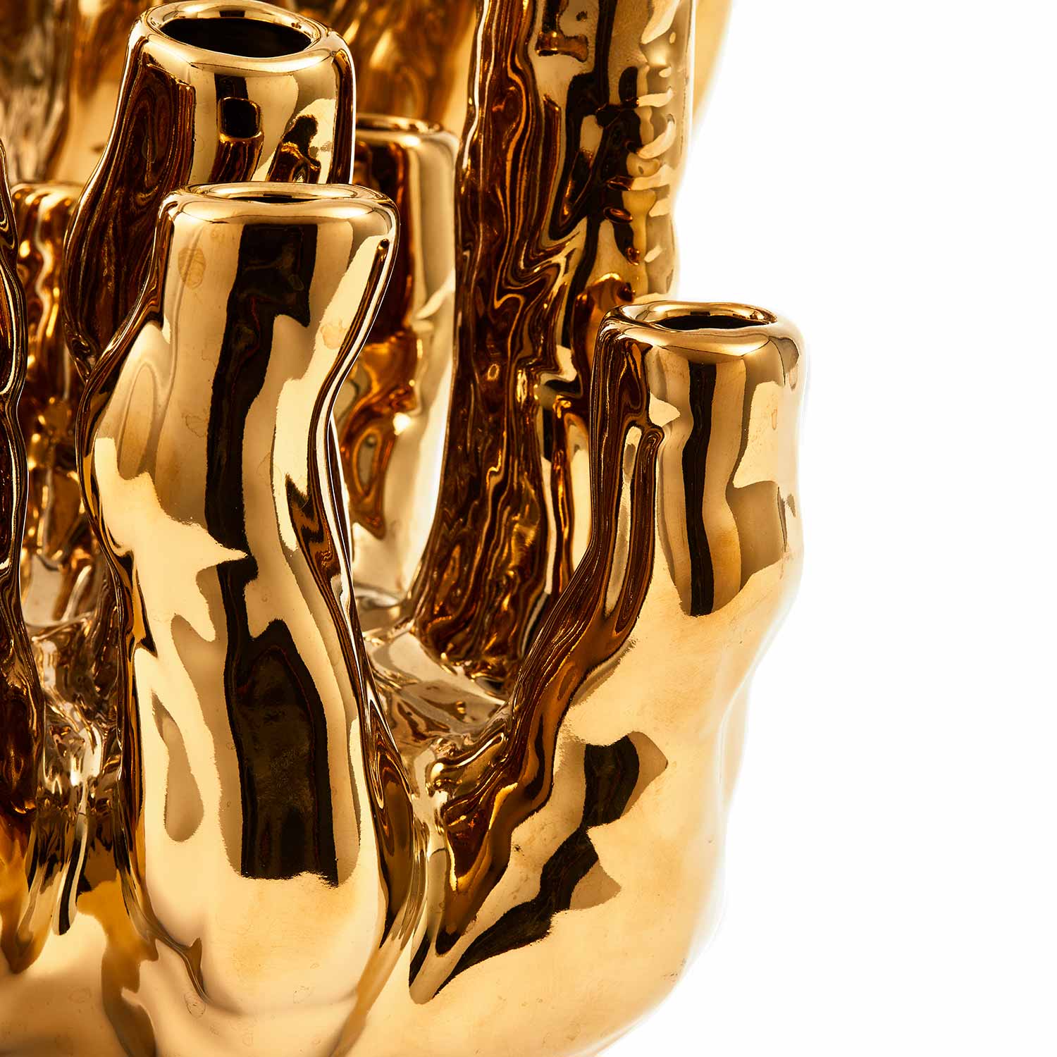 Pols Potten - Coral Reef Vase gold