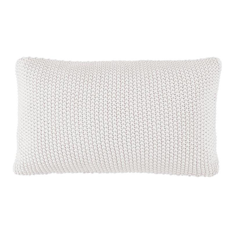 marco polo nordic knit kissen 30x60 off white 76573