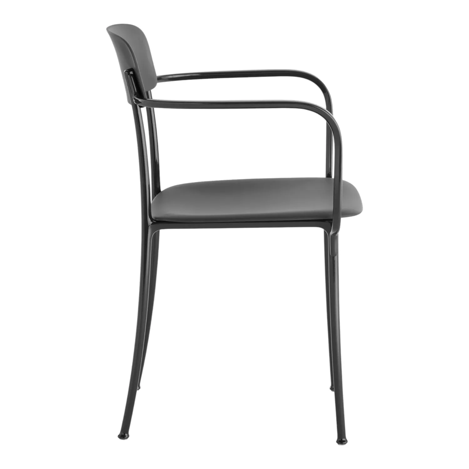 Kartell - Savoia Kleiner Sessel anthrazit