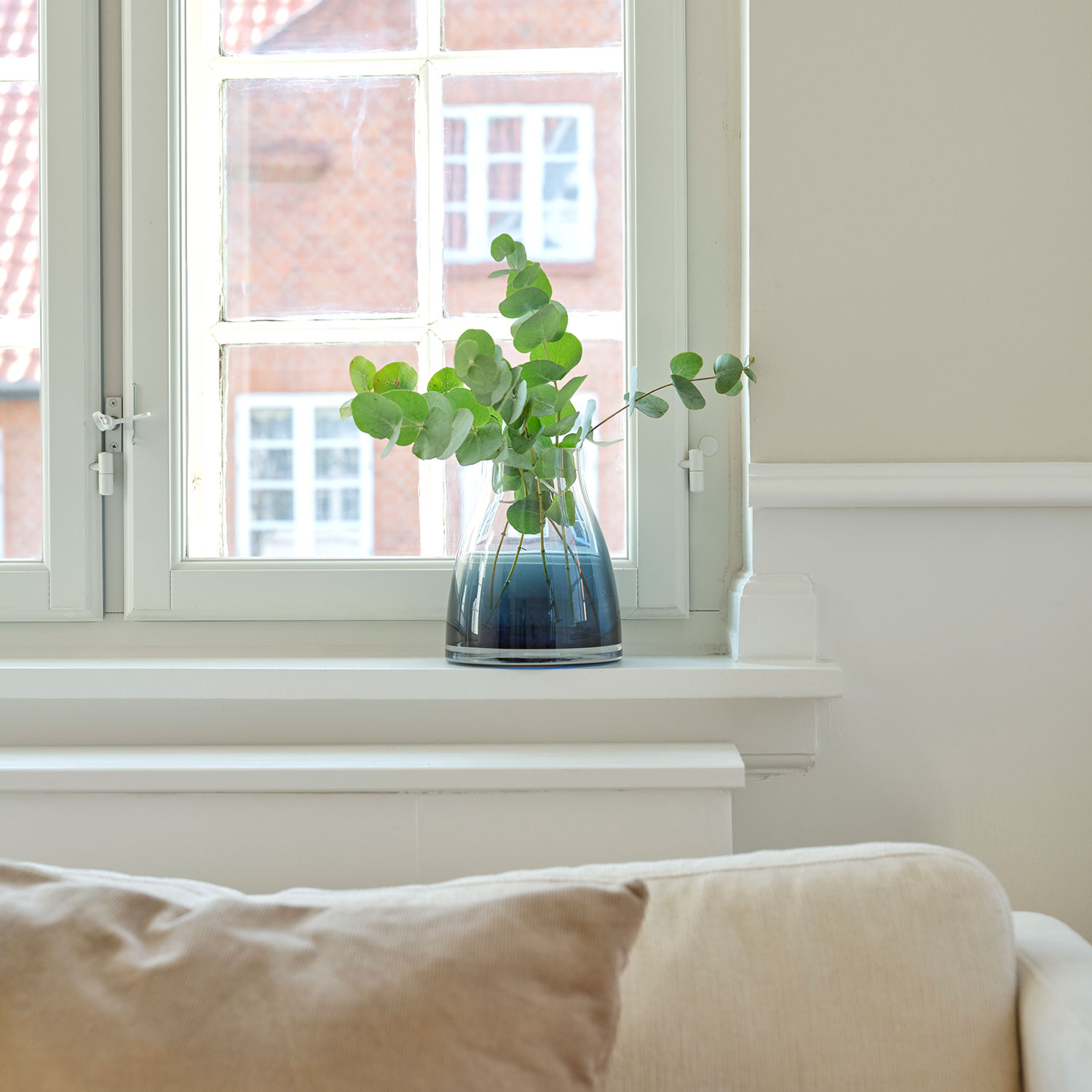 Ro Collection - Flower No. 2 Vase smoked grey