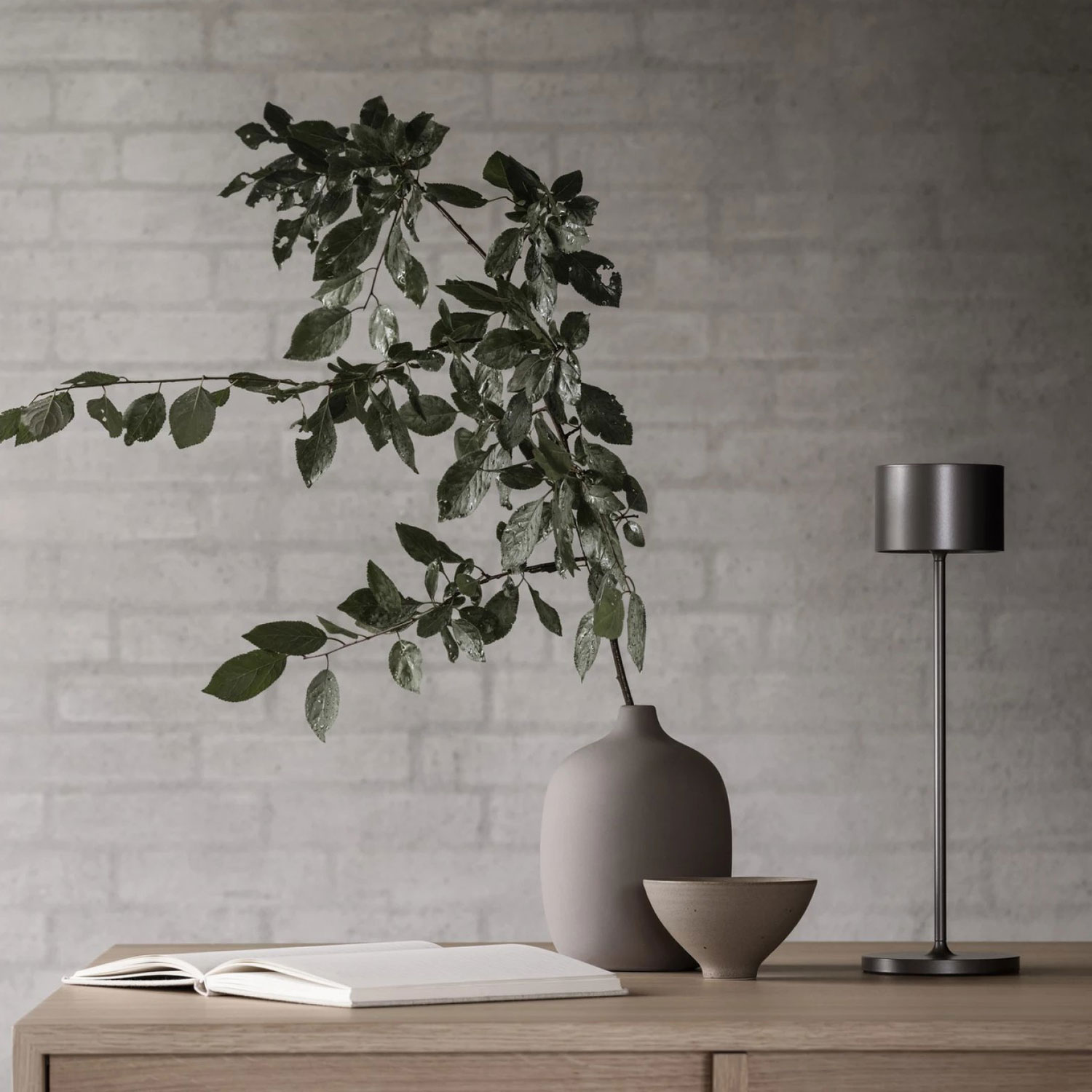 farol tischleuchte blomus 90305