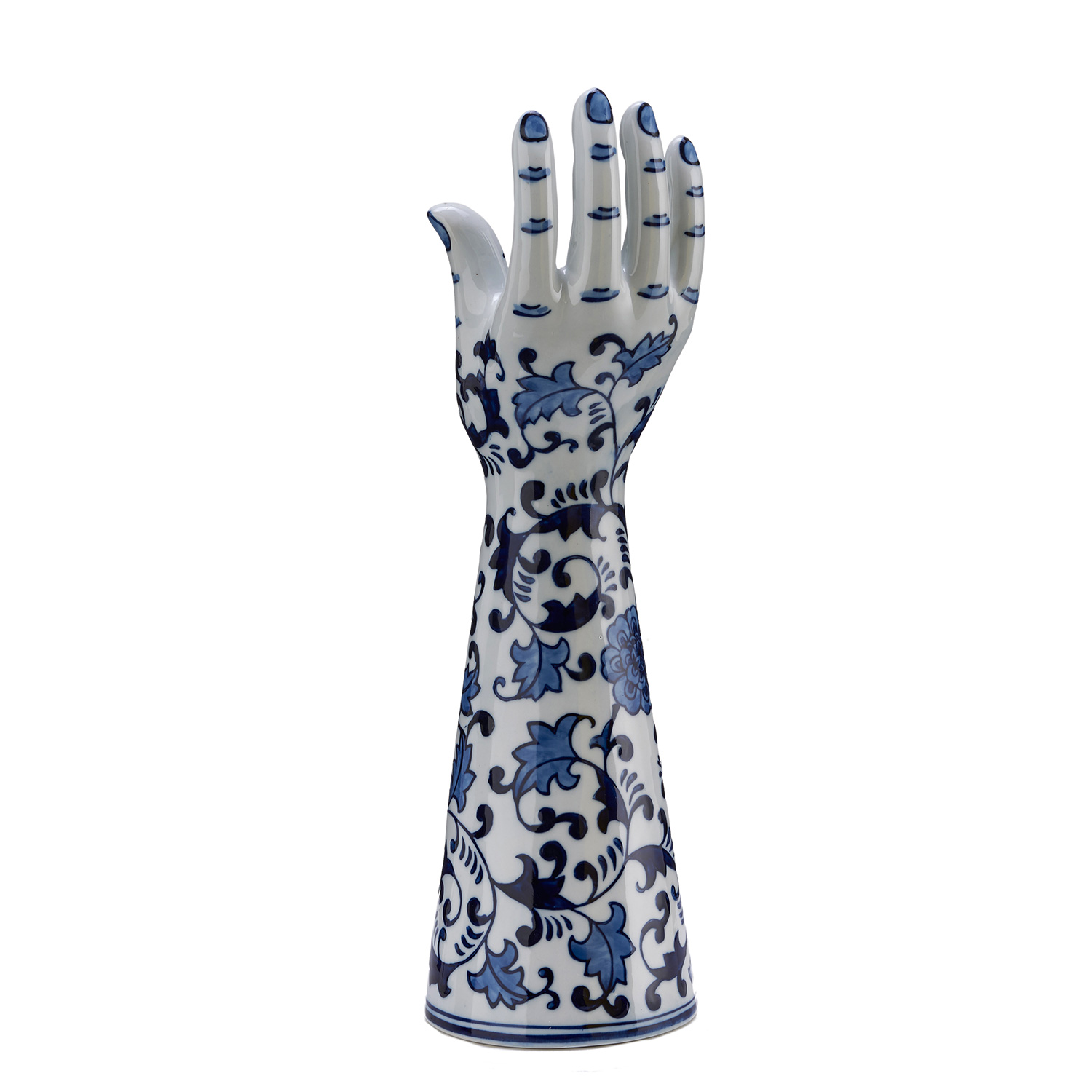 pols potten hands up kerzenhalter l vorne 99154