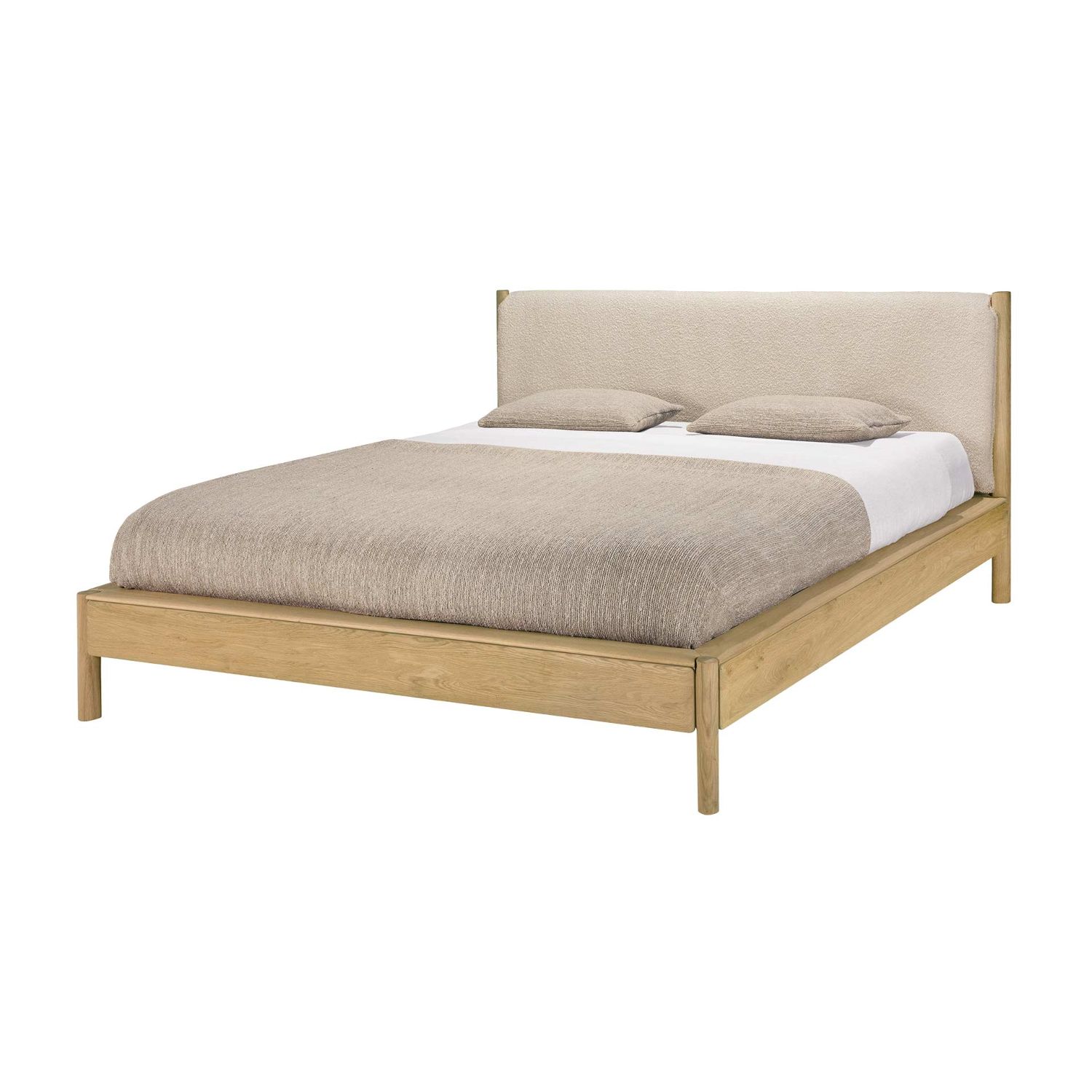 Ethnicraft - PI Bett 180 x 200 cm cloud