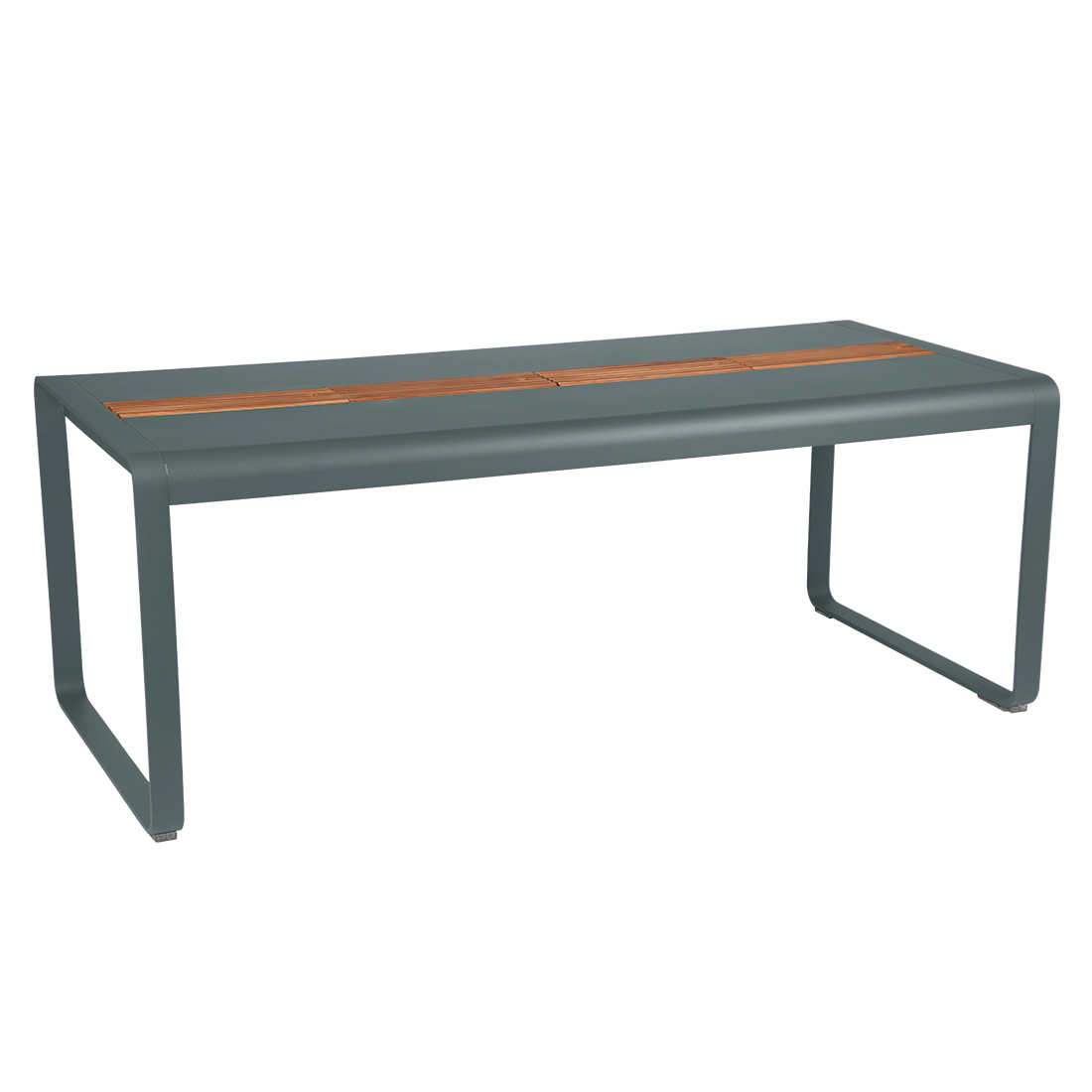 fermob bellevie tisch 196 8434 gewittergrau 88582