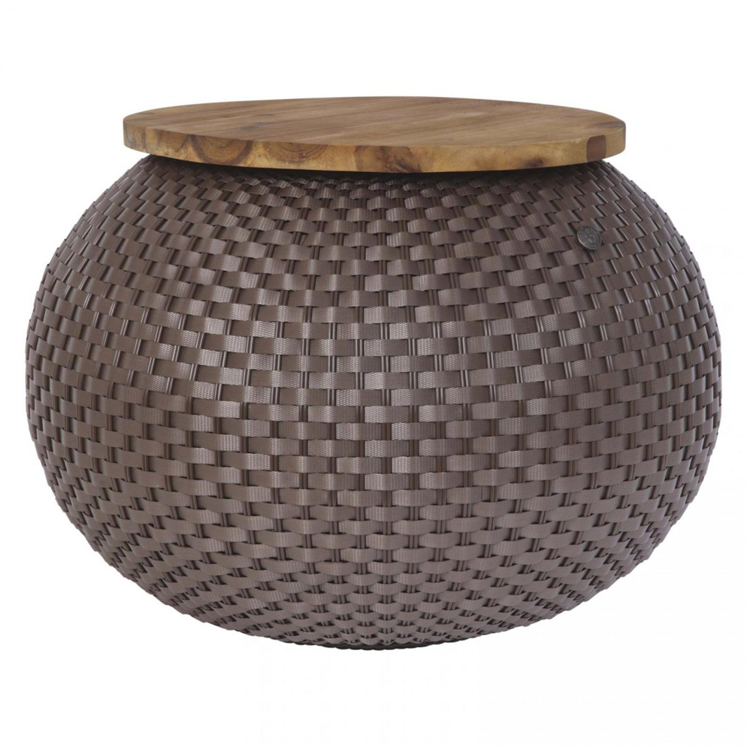 handed by halo beistelltisch taupe 93912