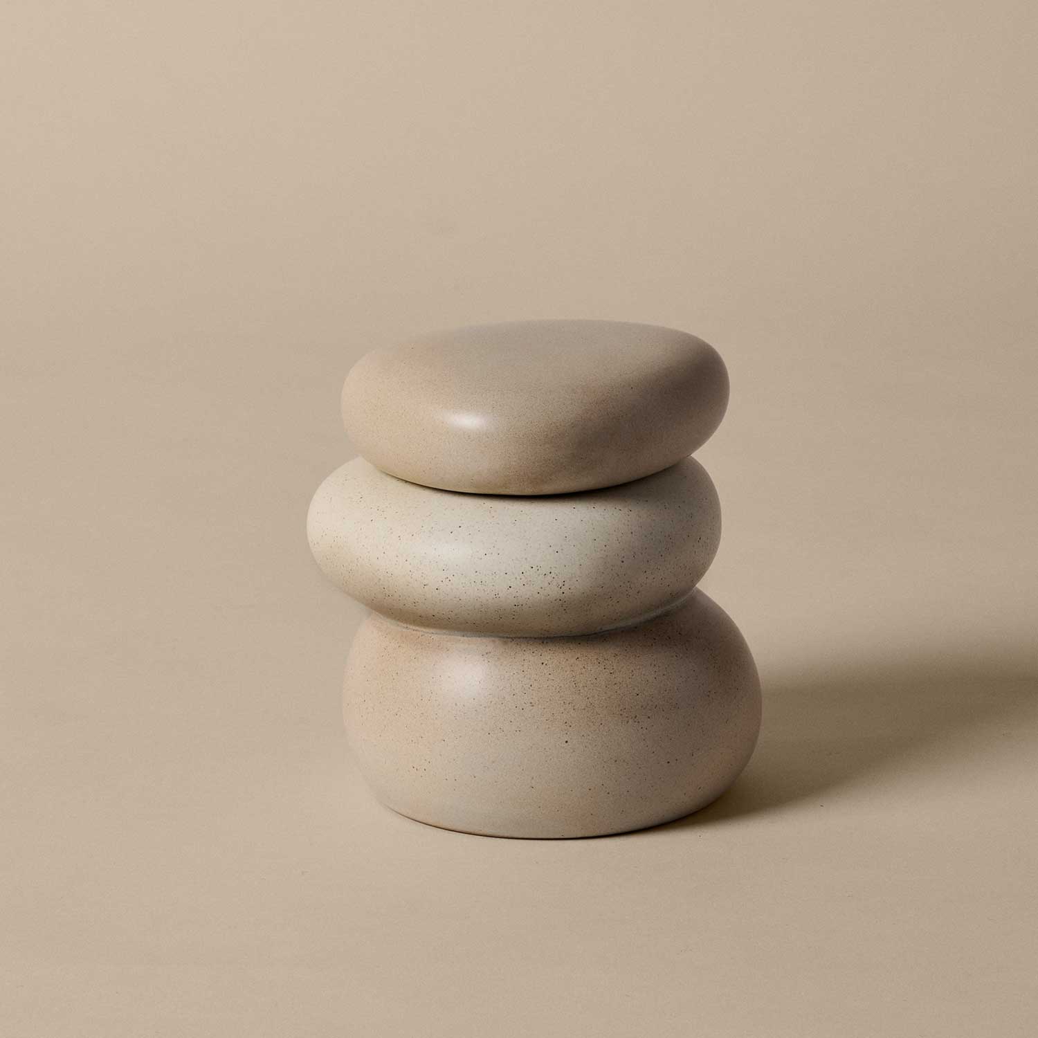 Ferm Living - Pebble Box klein sand