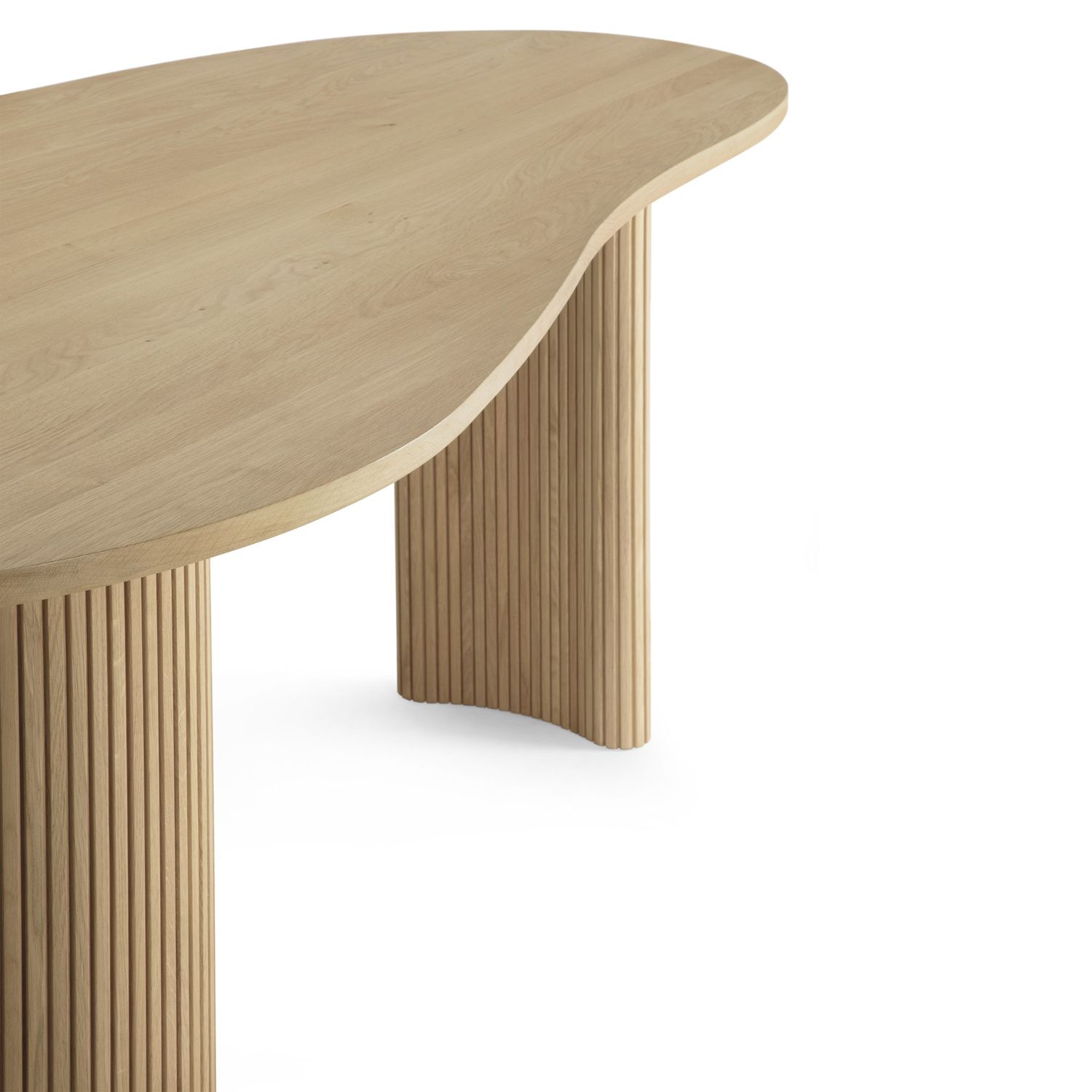 Ethnicraft - Boomerang Schreibtisch 200 cm eiche