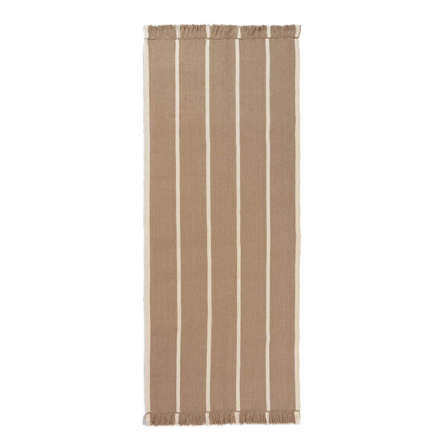 fermLIVING Calm Kelim Lauefer 80x200 DarkSandOff white 1104268450 101108