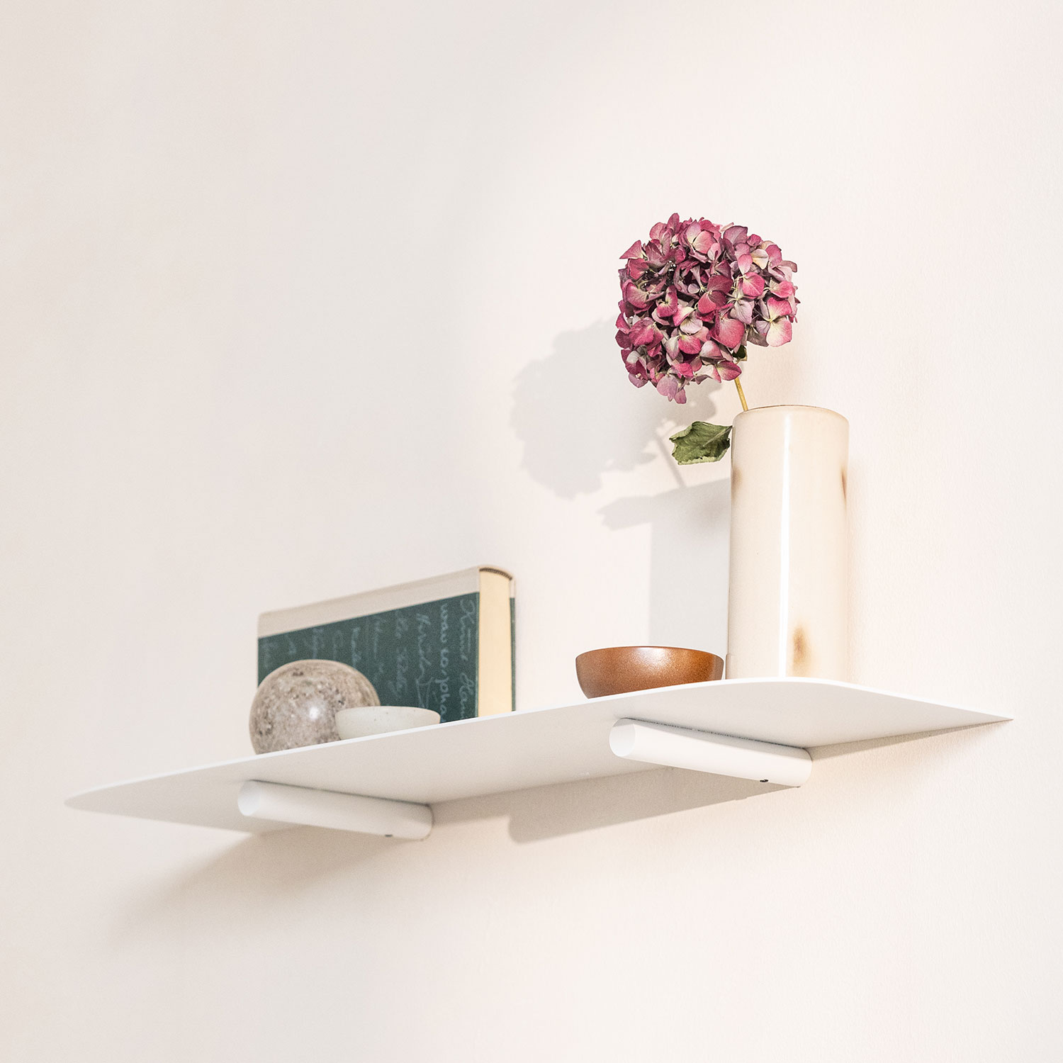 Metallbude - Lenn Wandregal 40 cm schwarz