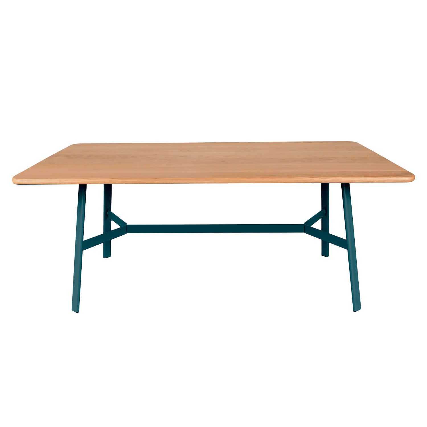 Fermob - So'O Tisch Eiche 180x90 cm acapulcoblau