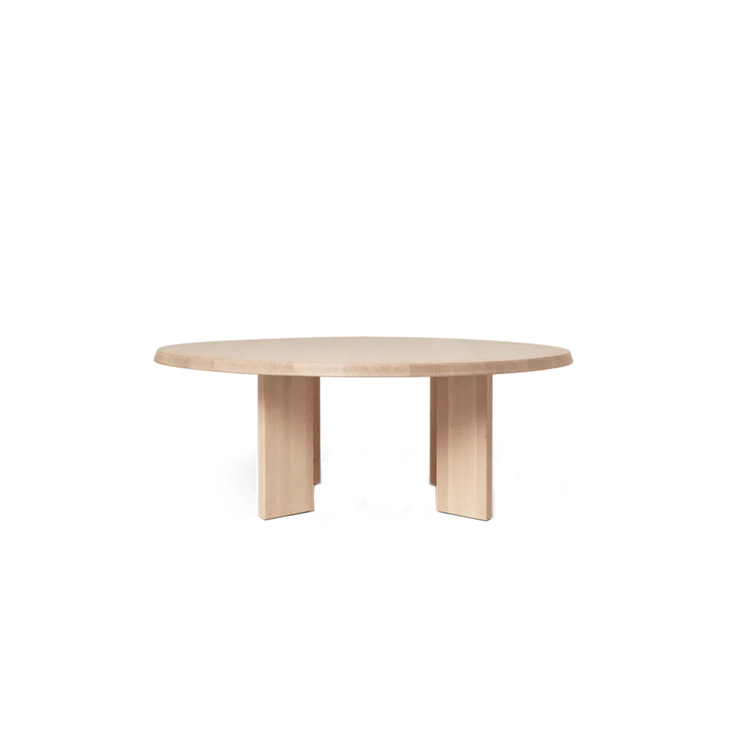 ferm LIVING Tarn Couchtisch Buche weiss geoelt 1104270013 104313