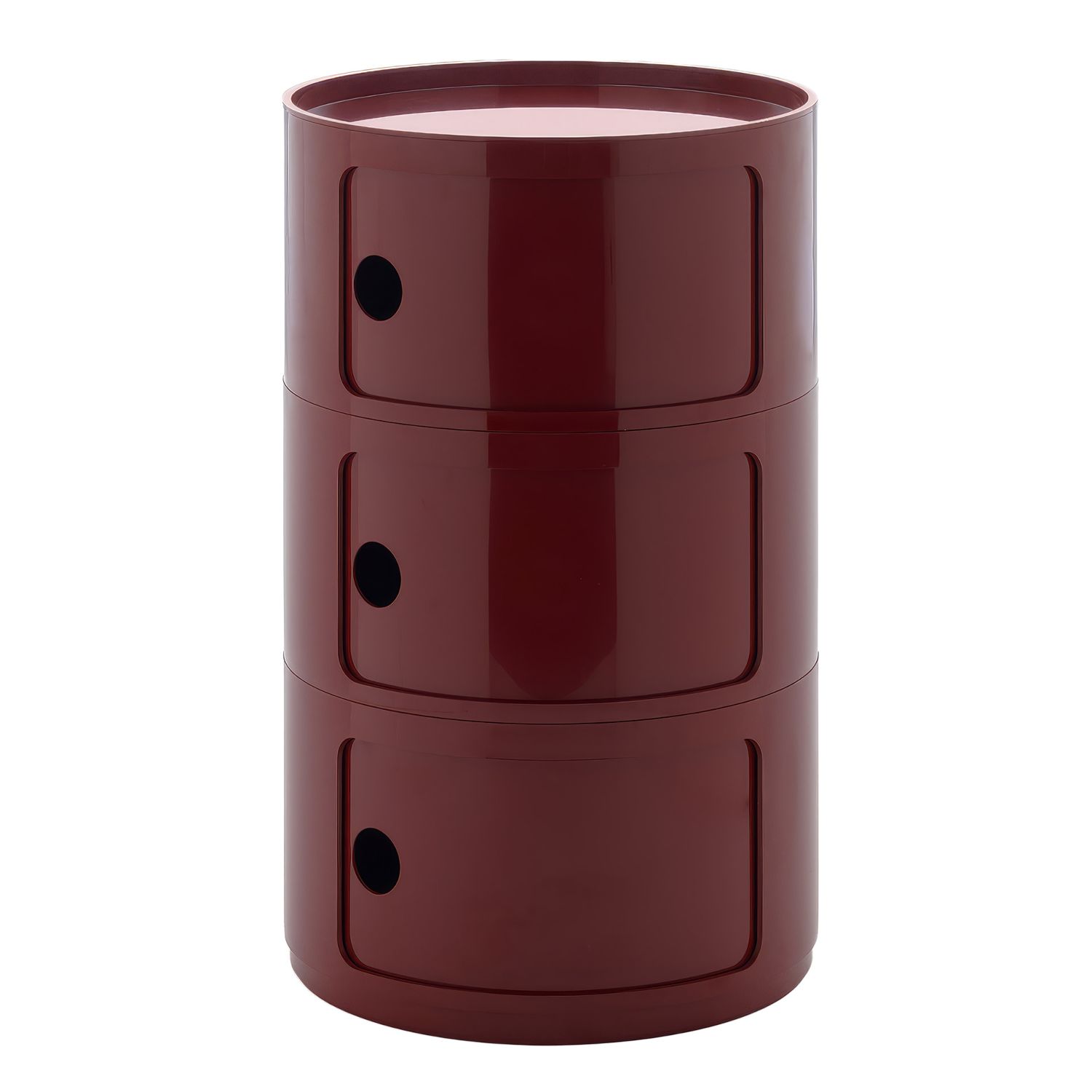 Kartell - Componibili new big 3 / 4923 burgund