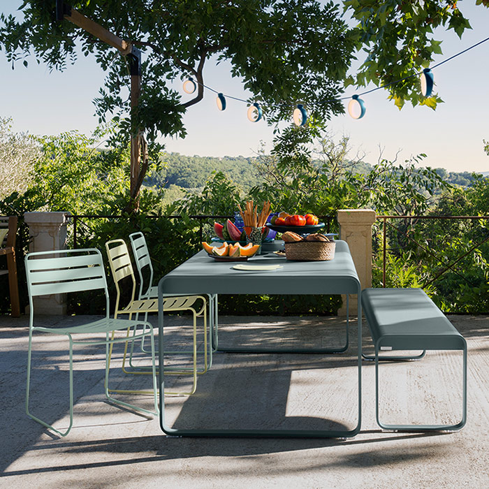 fermob bellevie tisch 196cm garten 64082