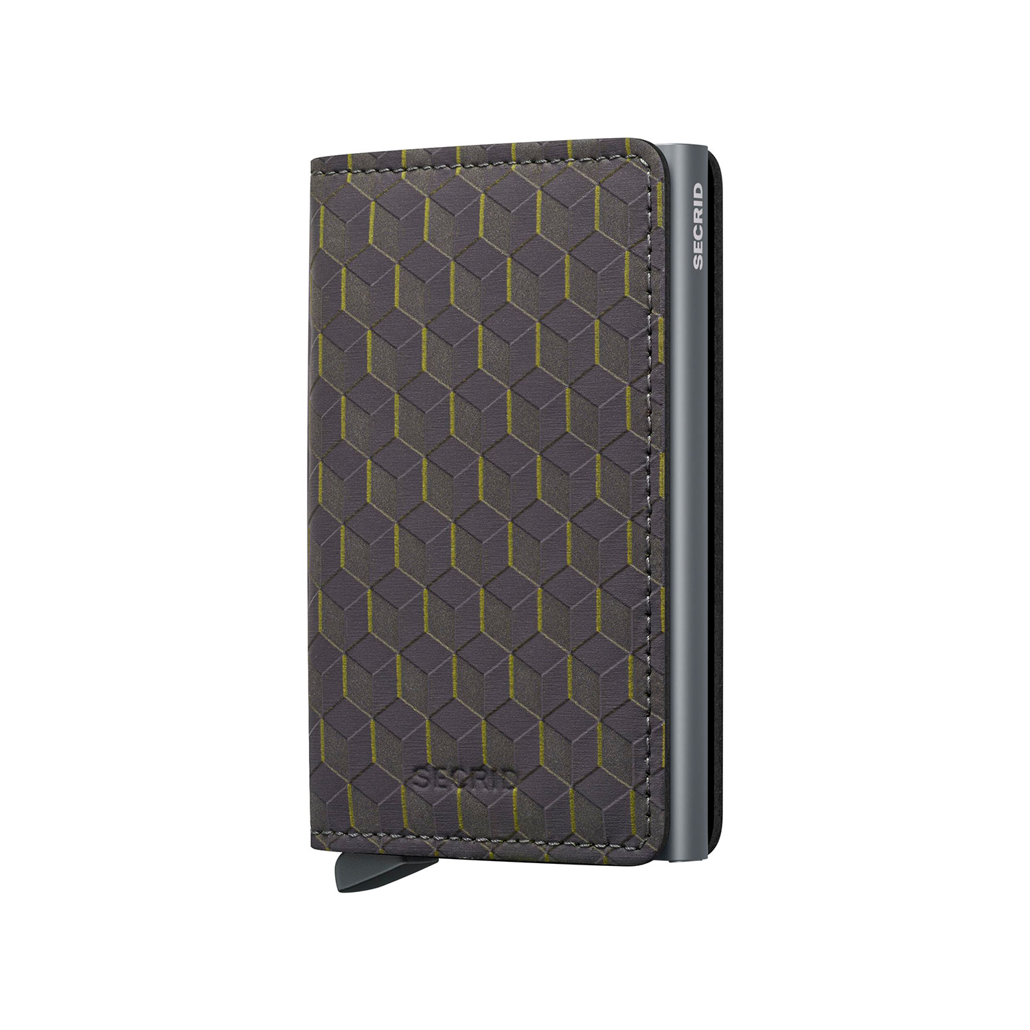 Secrid - Slimwallet Optical grau-gelb